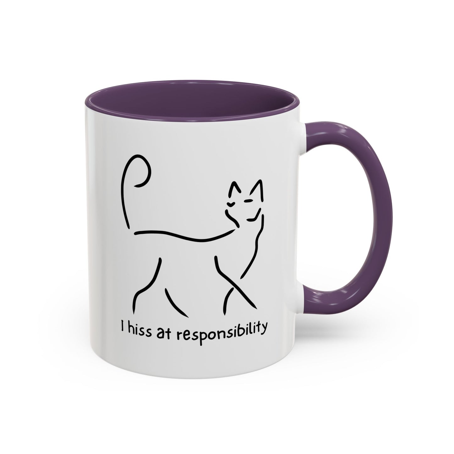 Hiss Mode Activated Accent Mug