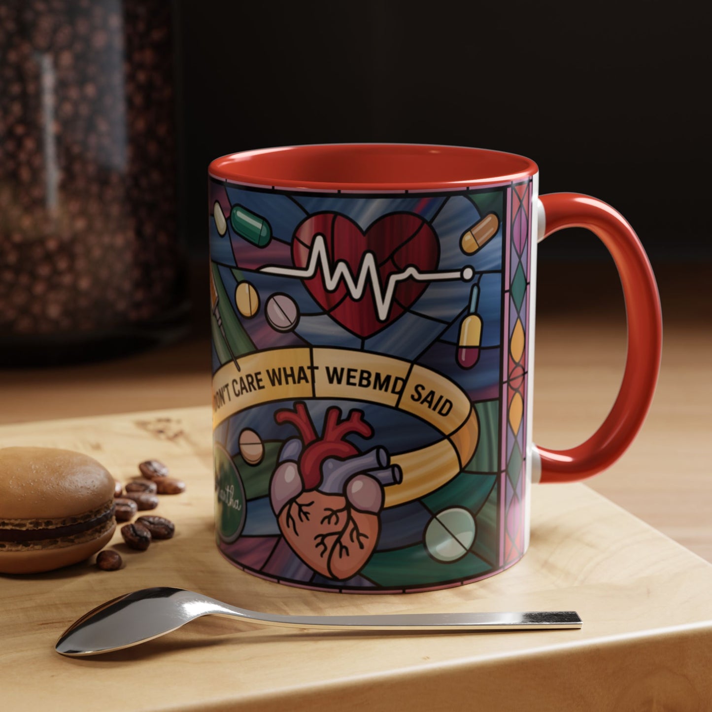 Personalized Nurse Attitude Coffee Mug