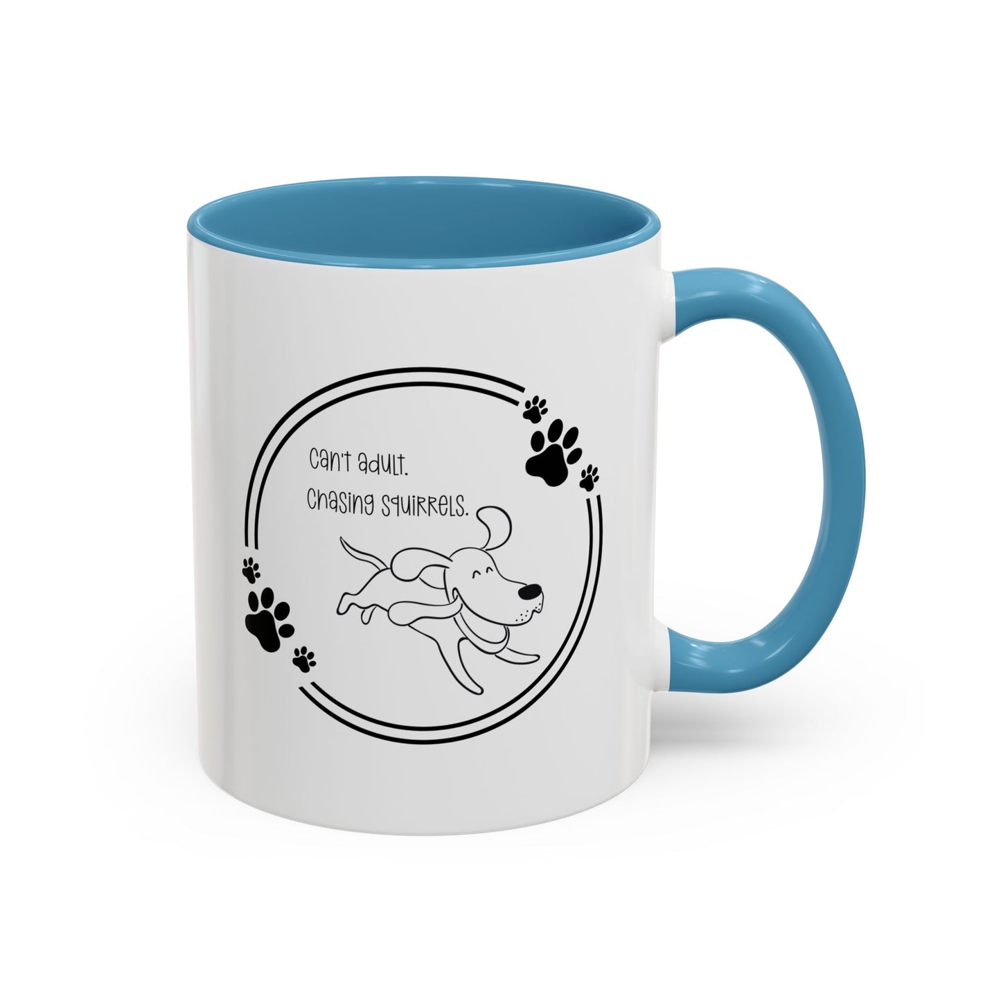 Adulthood Avoidance Accent Mug