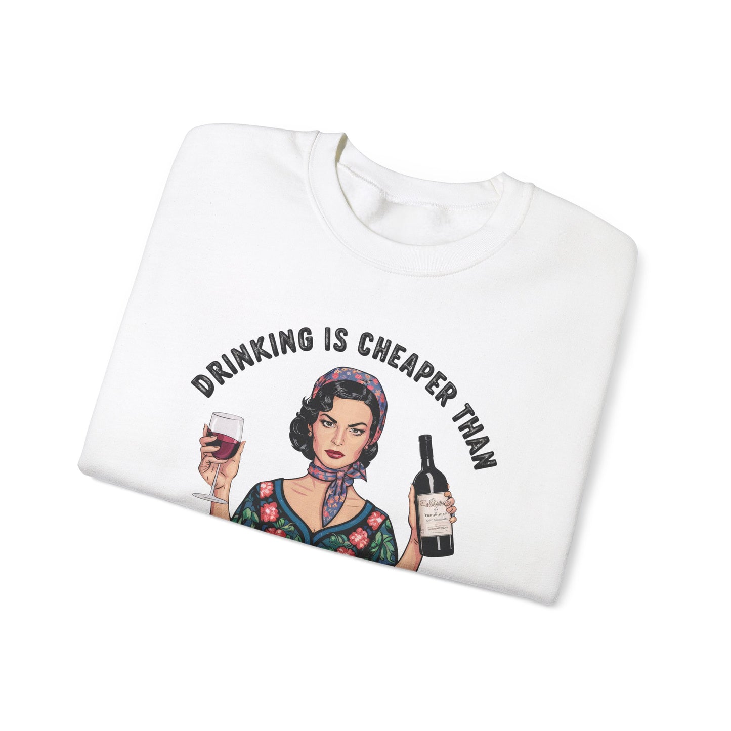 Wine Over Whining Crewneck Sweatshirt