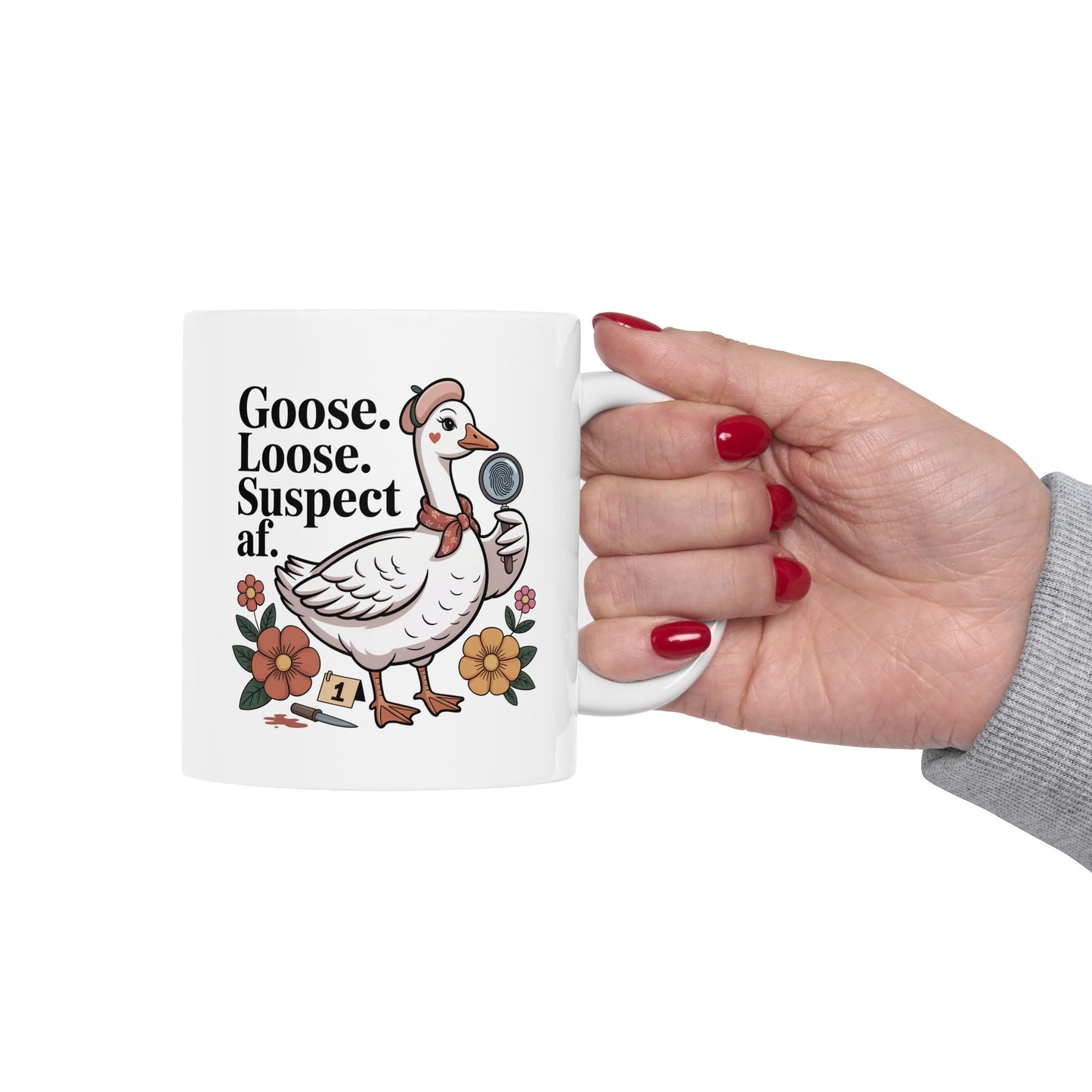 Honk if You're Guilty Ceramic Mug