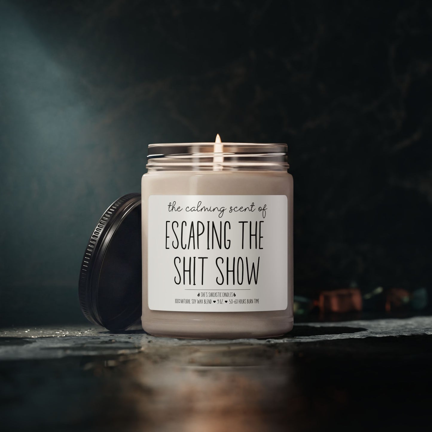 Escaping the Shit Show Scented Soy Candle