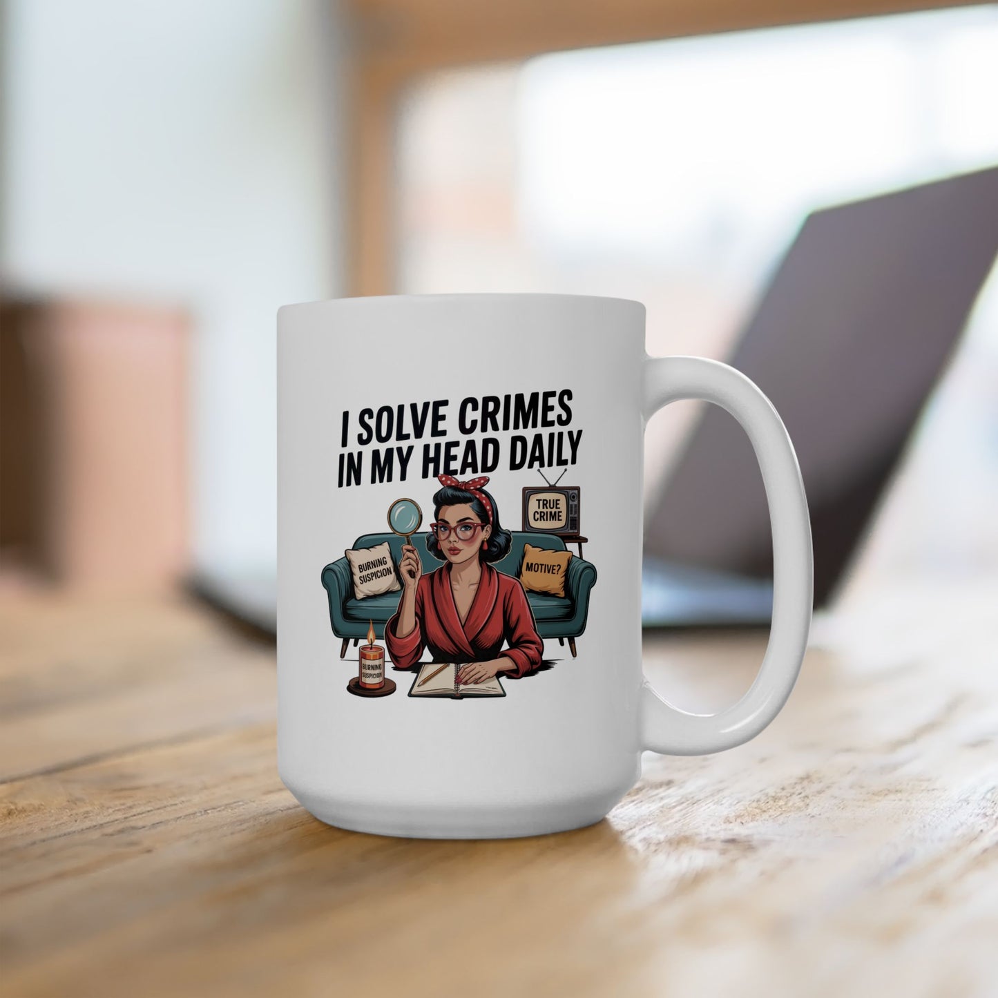 Mind Crimes Club Ceramic Mug