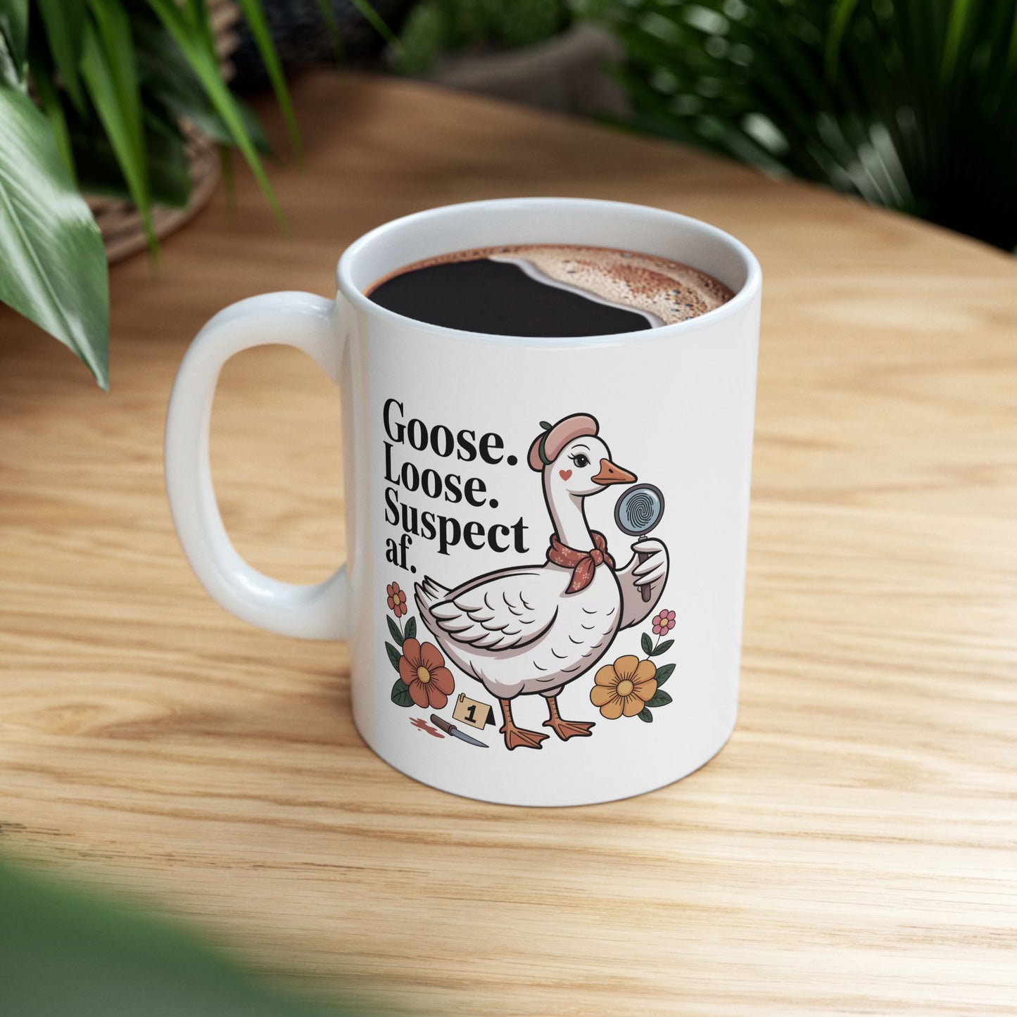 Honk if You're Guilty Ceramic Mug