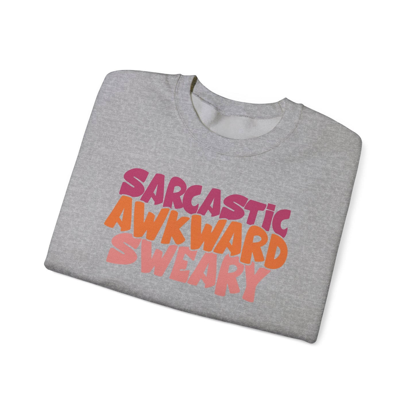 Sarcastic Awkward Sweary Crewneck Sweatshirt