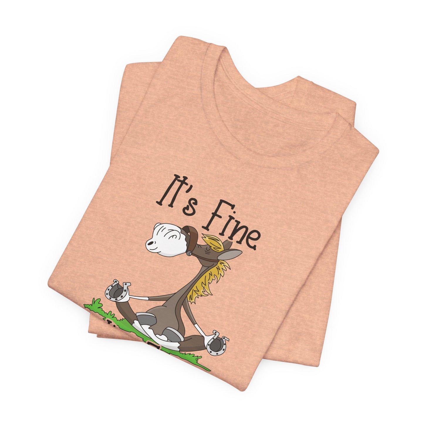 Everythings Fine Meditating Horse T-Shirt