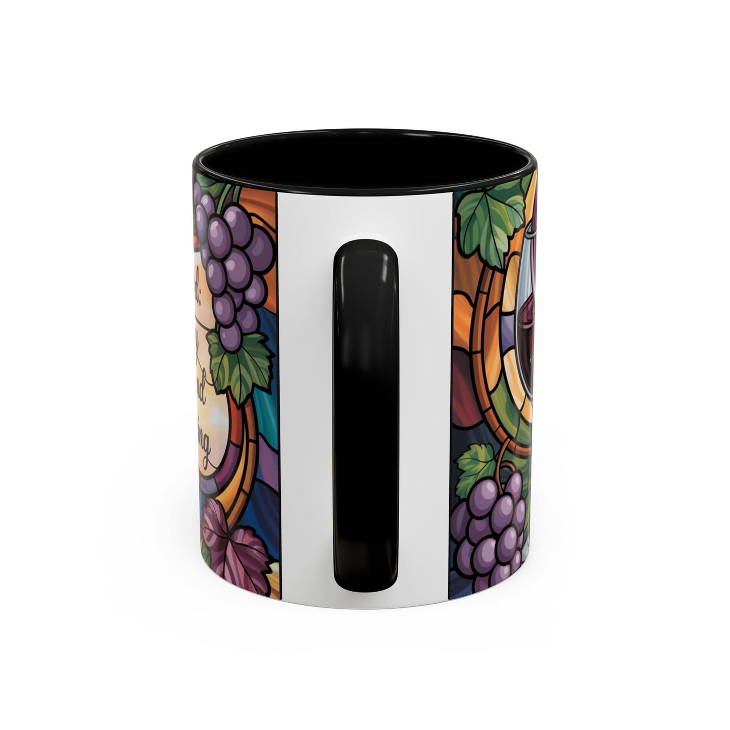 Personalized Mom Wine Coffee Mug