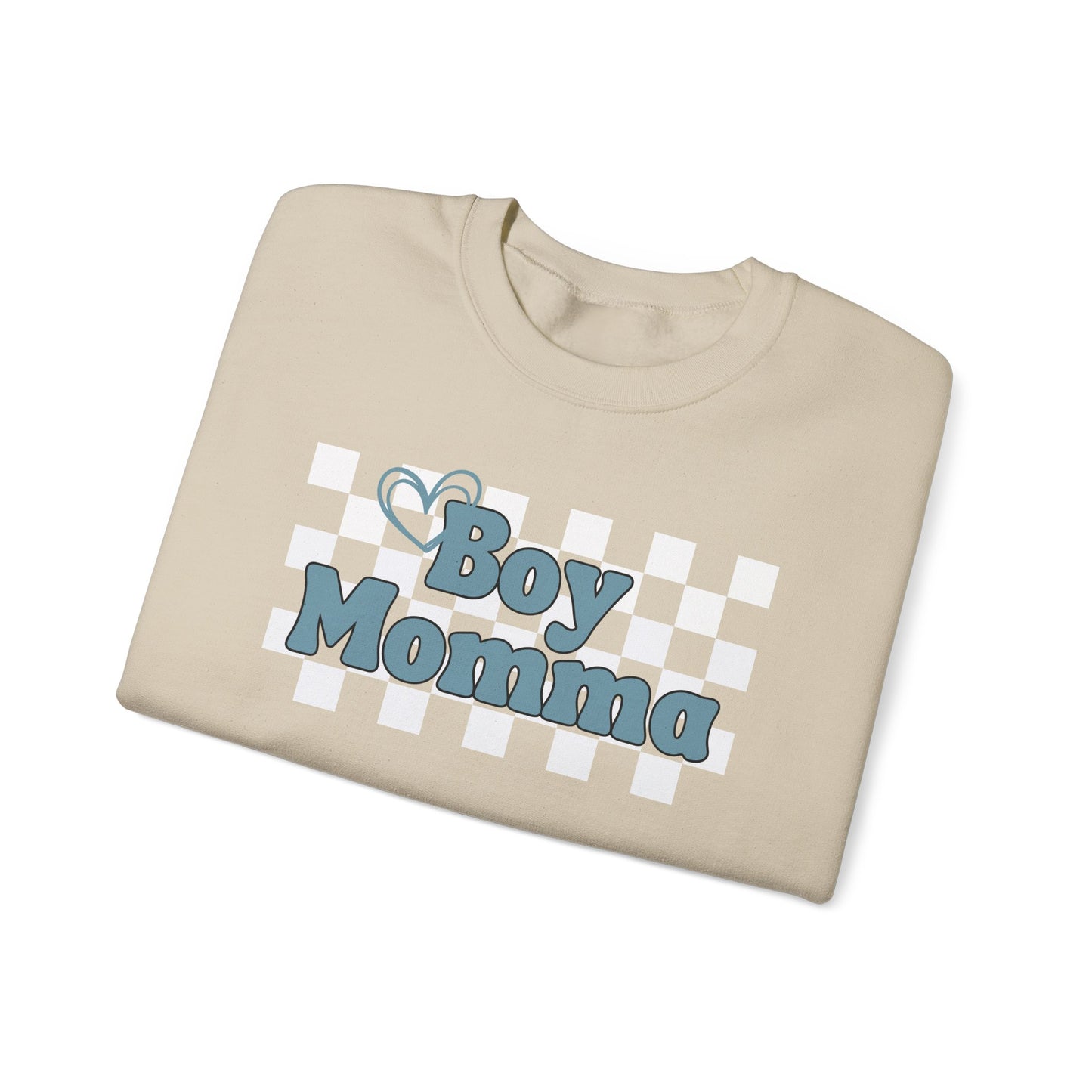 Boy Momma Crewneck Sweatshirt