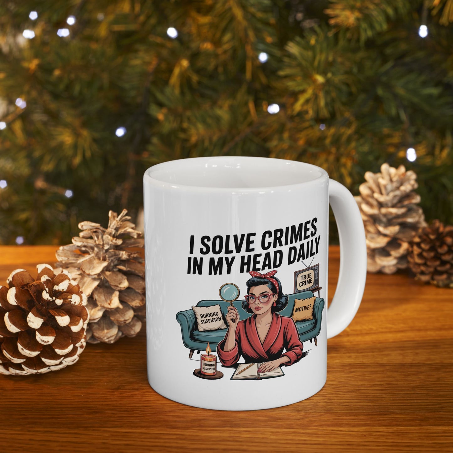 Mind Crimes Club Ceramic Mug