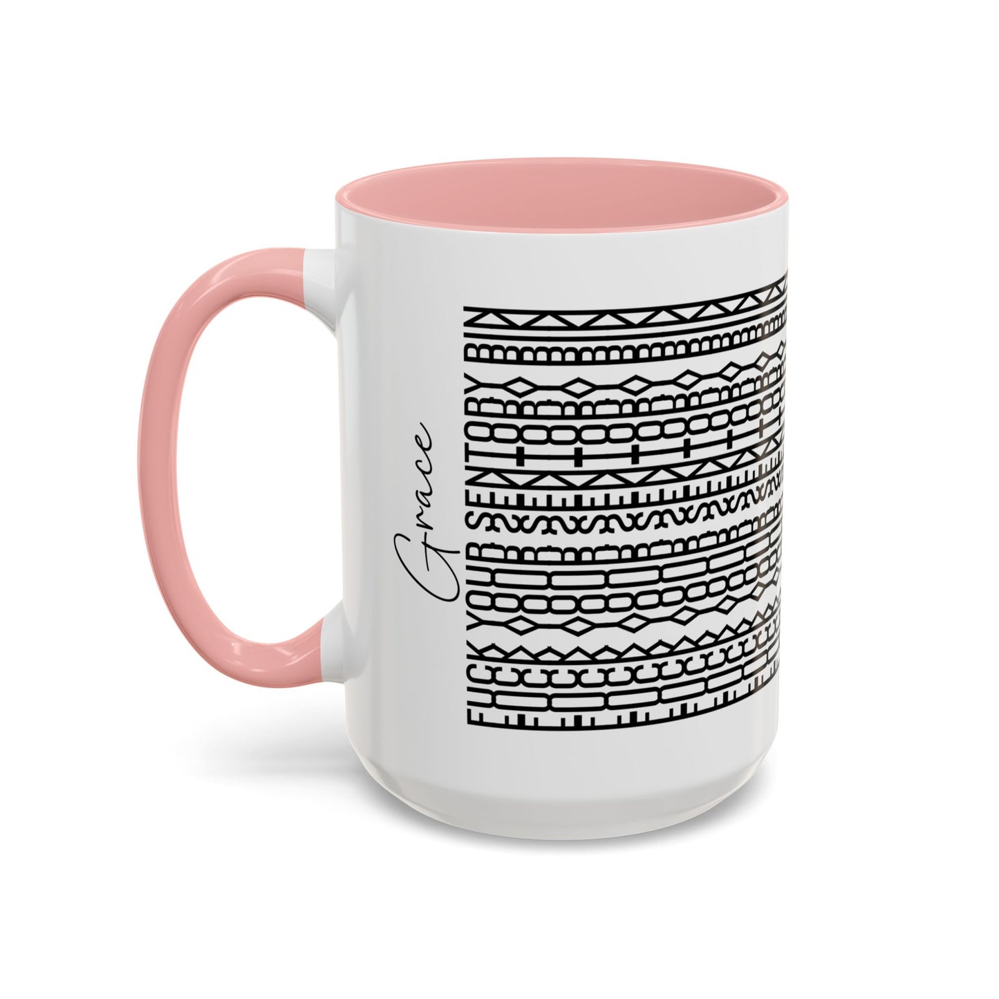 F**K Your Sensory Bin – Hidden Message Mug (Black Text)