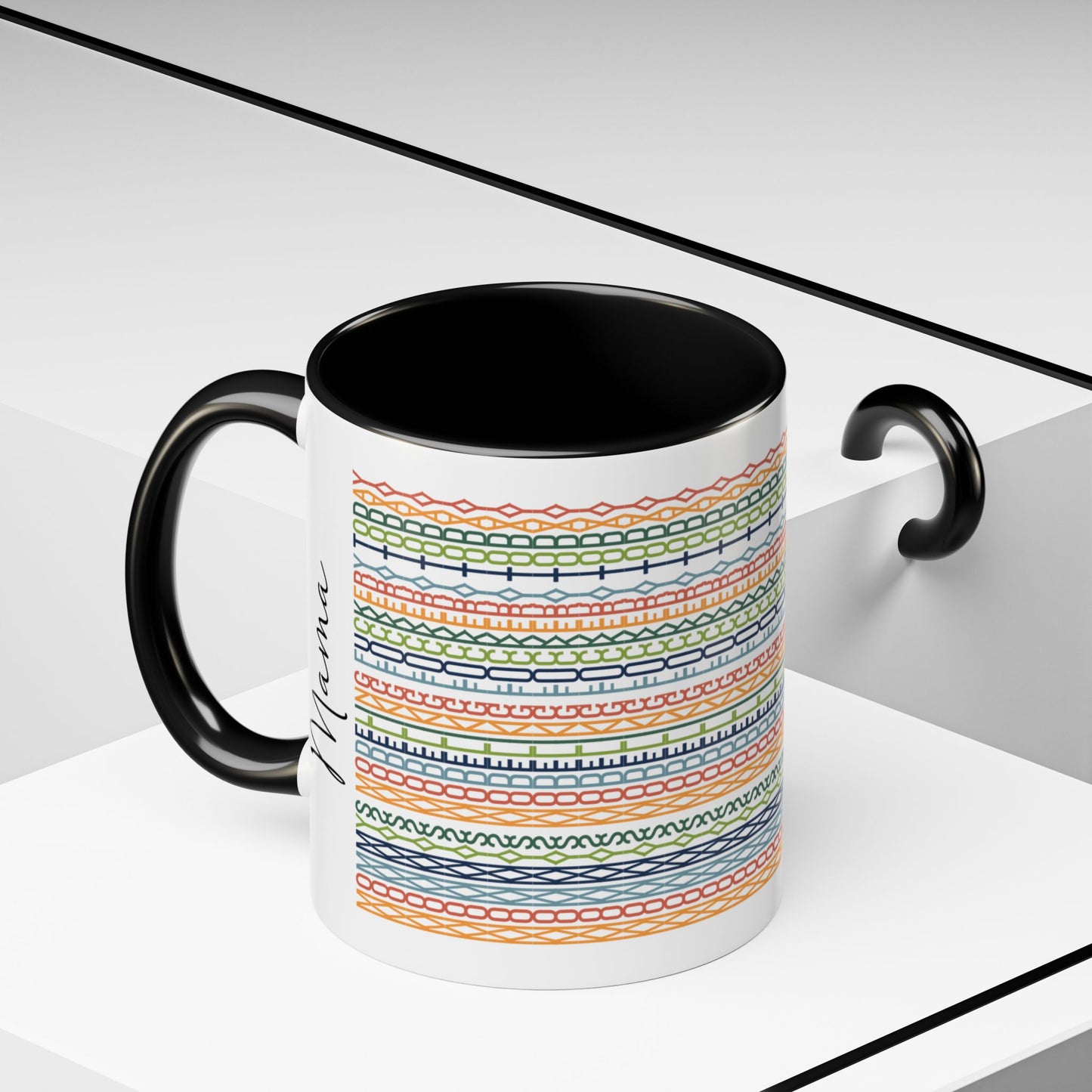 Mommy Modeling F**kery Today – Hidden Message Mug (Colorful Text)