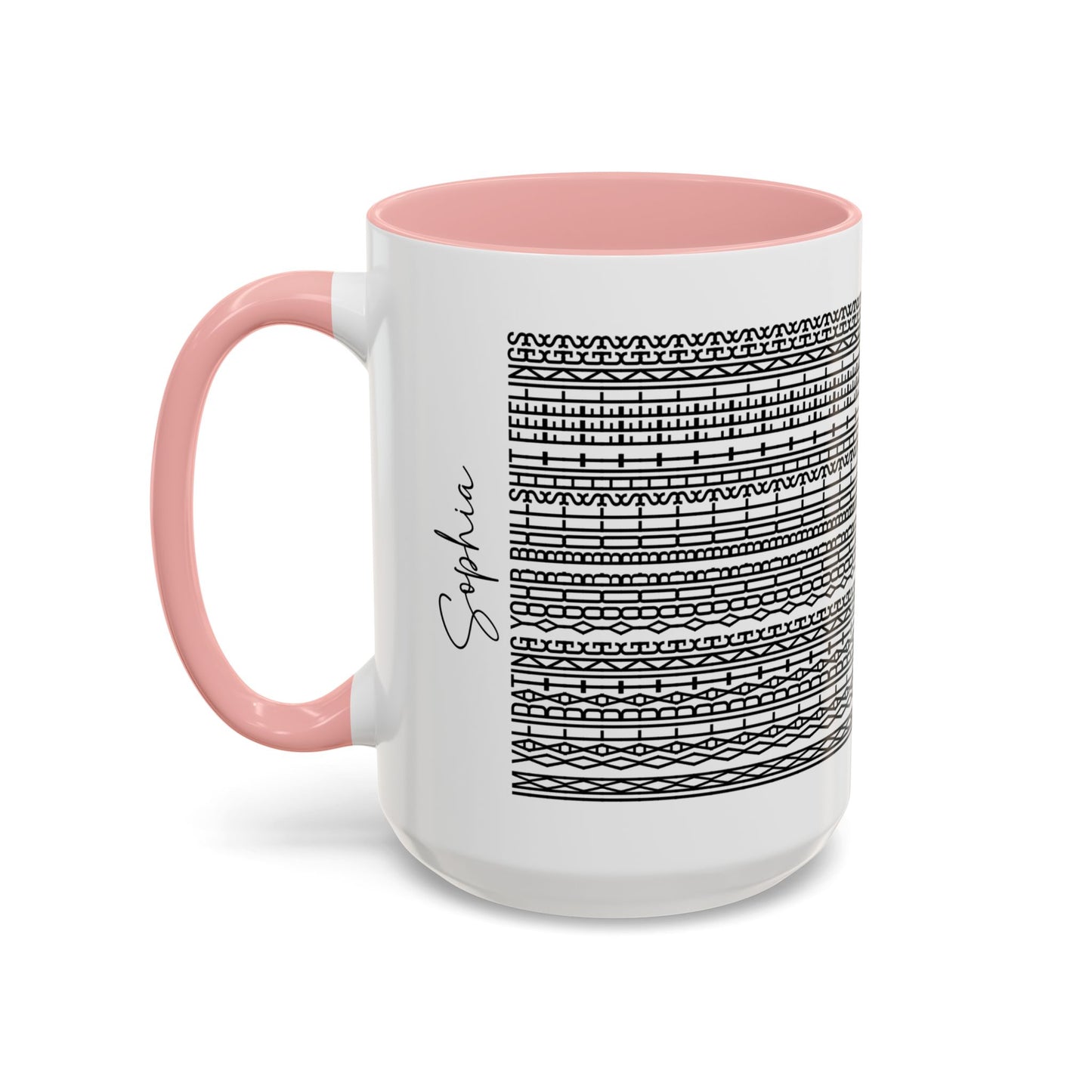 I’m Validating Your Bullsh*t Feelings – Hidden Message Mug (Black Text)