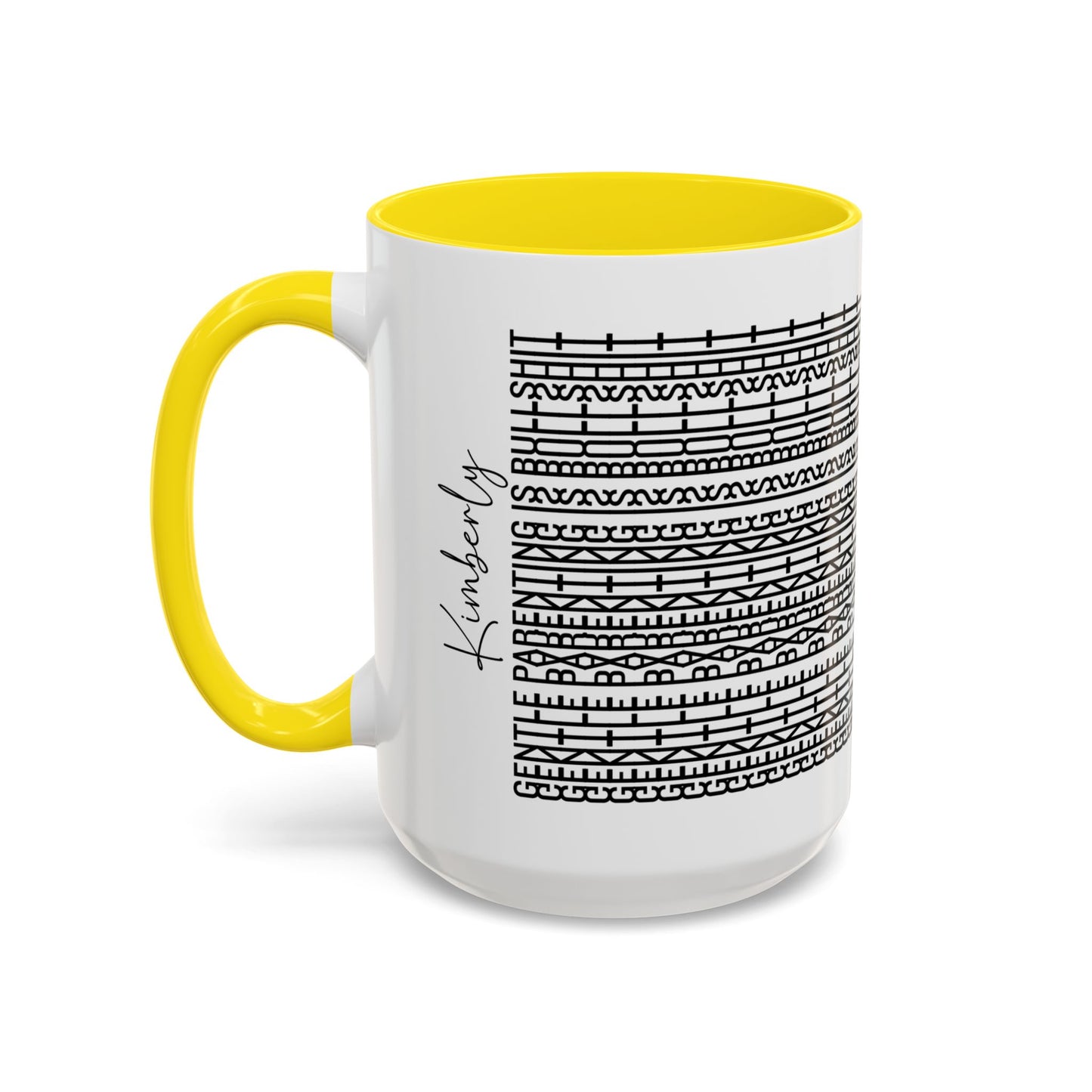 Gentle Parenting Is Bullsh*t – Hidden Message Mug (Black Text)