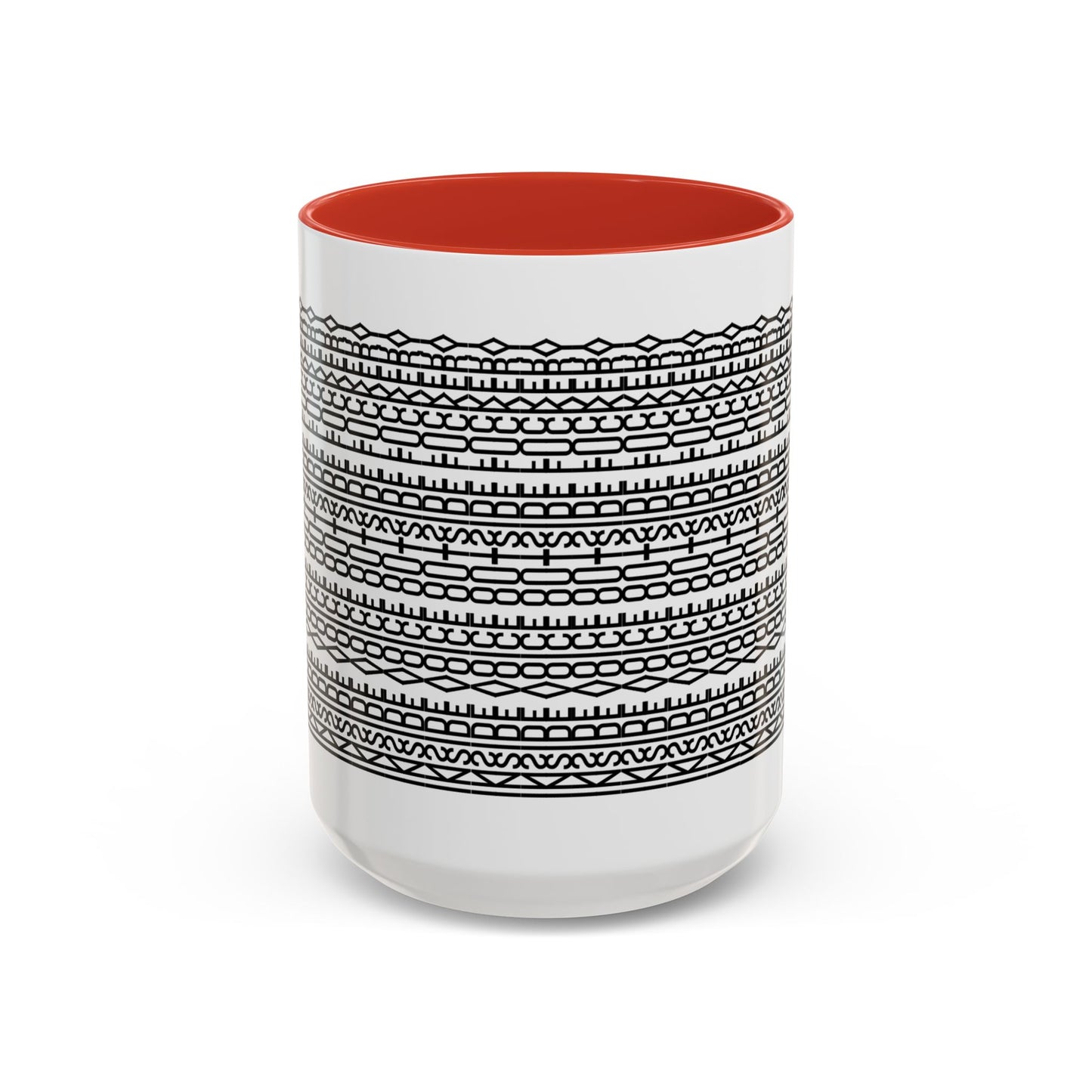 Inside Voice, Outside F**kery – Hidden Message Mug (Black Text)