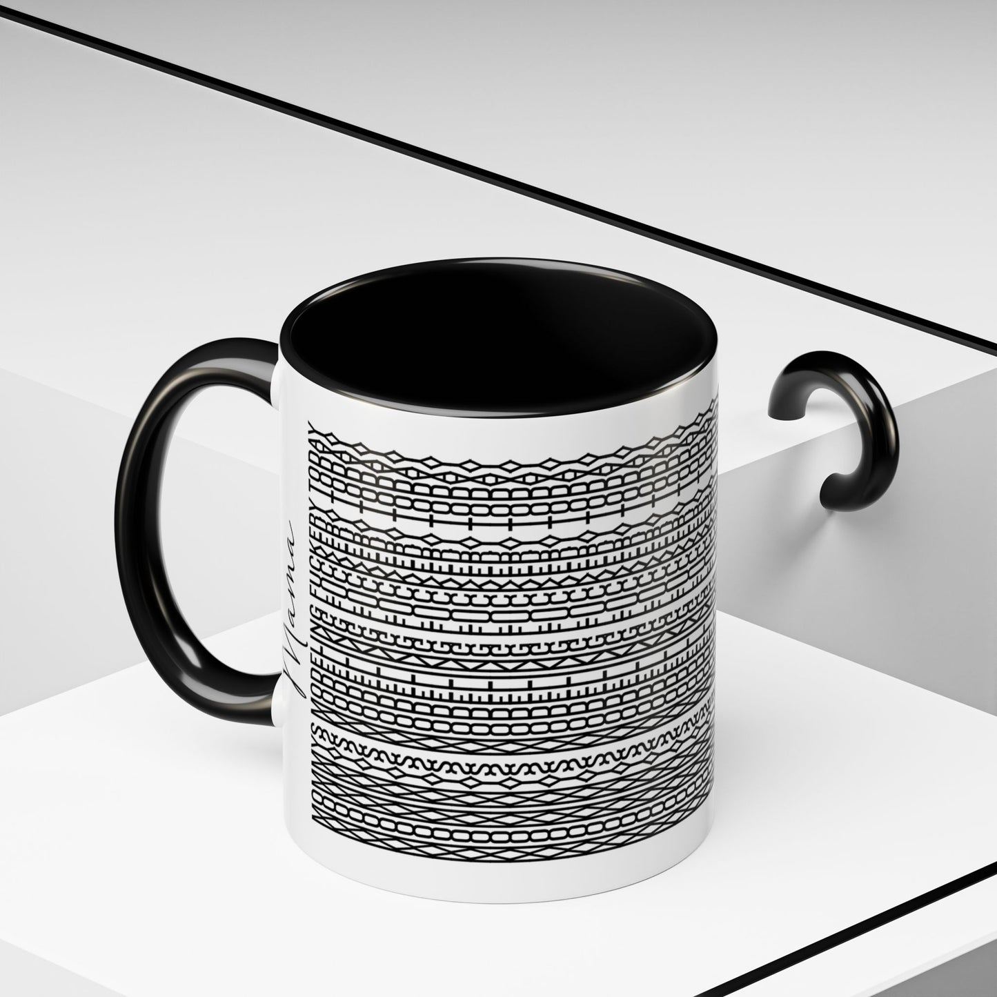 Mommy Modeling F**kery Today – Hidden Message Mug (Colorful Text)