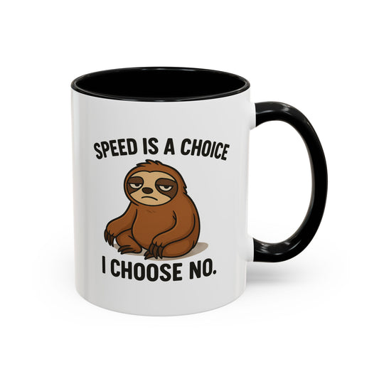 Sloth Life Energy Accent Mug