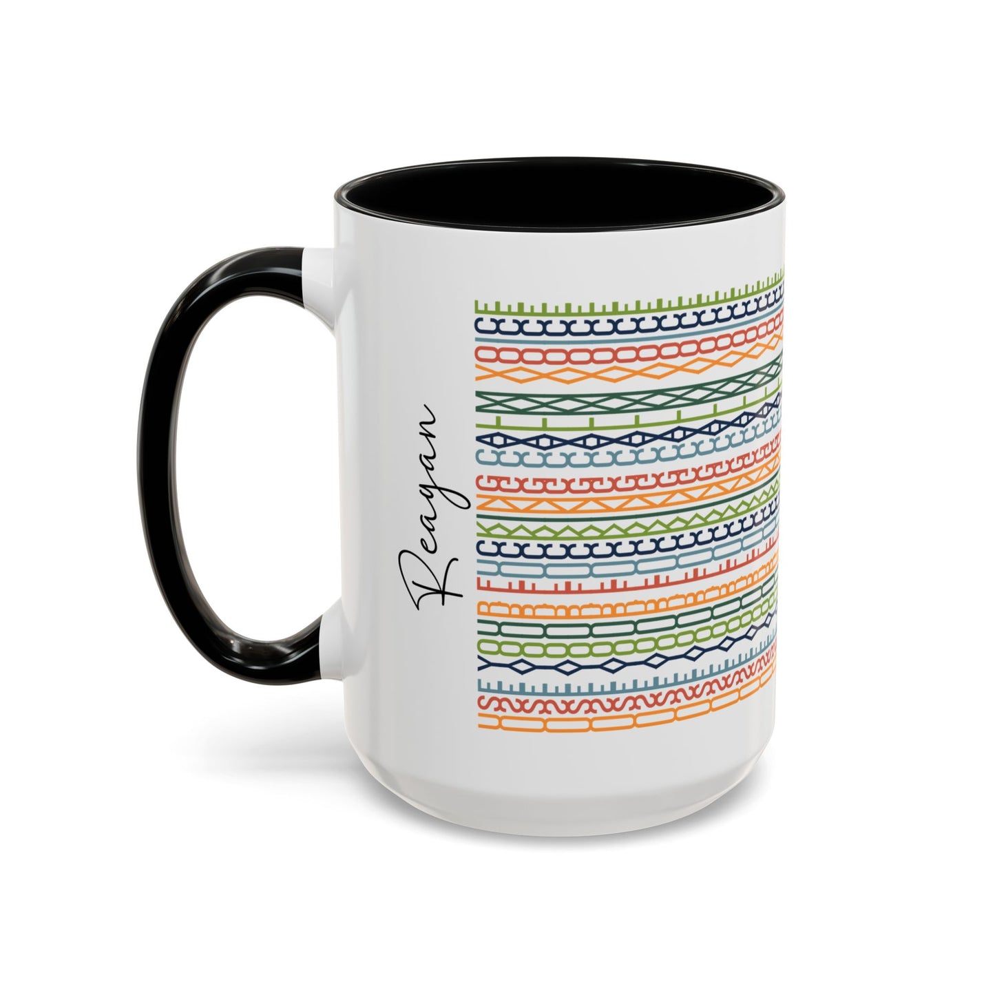 Use Your F**ing Calm Voice – Hidden Message Mug (Colorful Text)