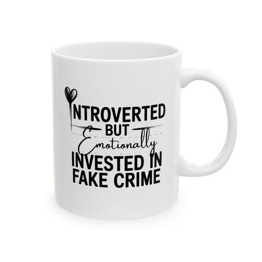 Quiet Obsession Ceramic Mug