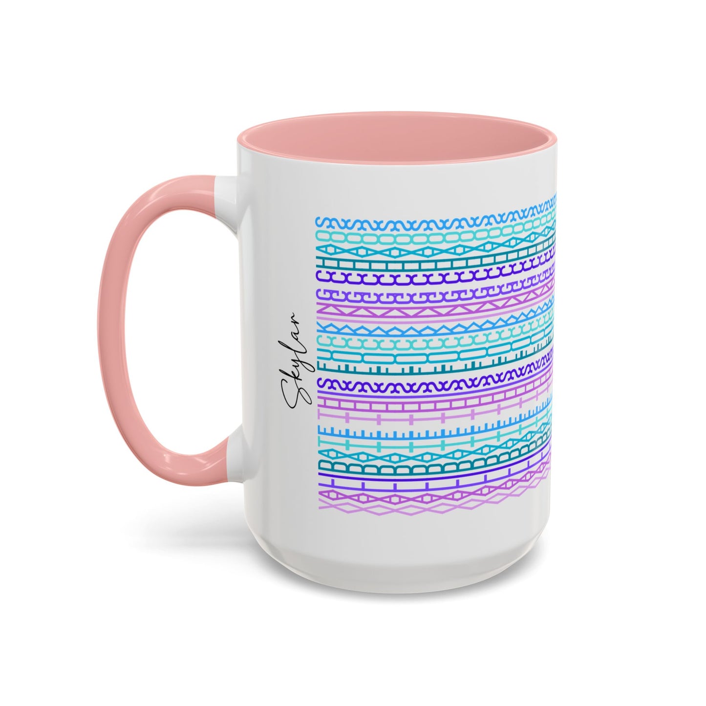 Validate This F**ing Chaos – Hidden Message Mug (Colorful Text)