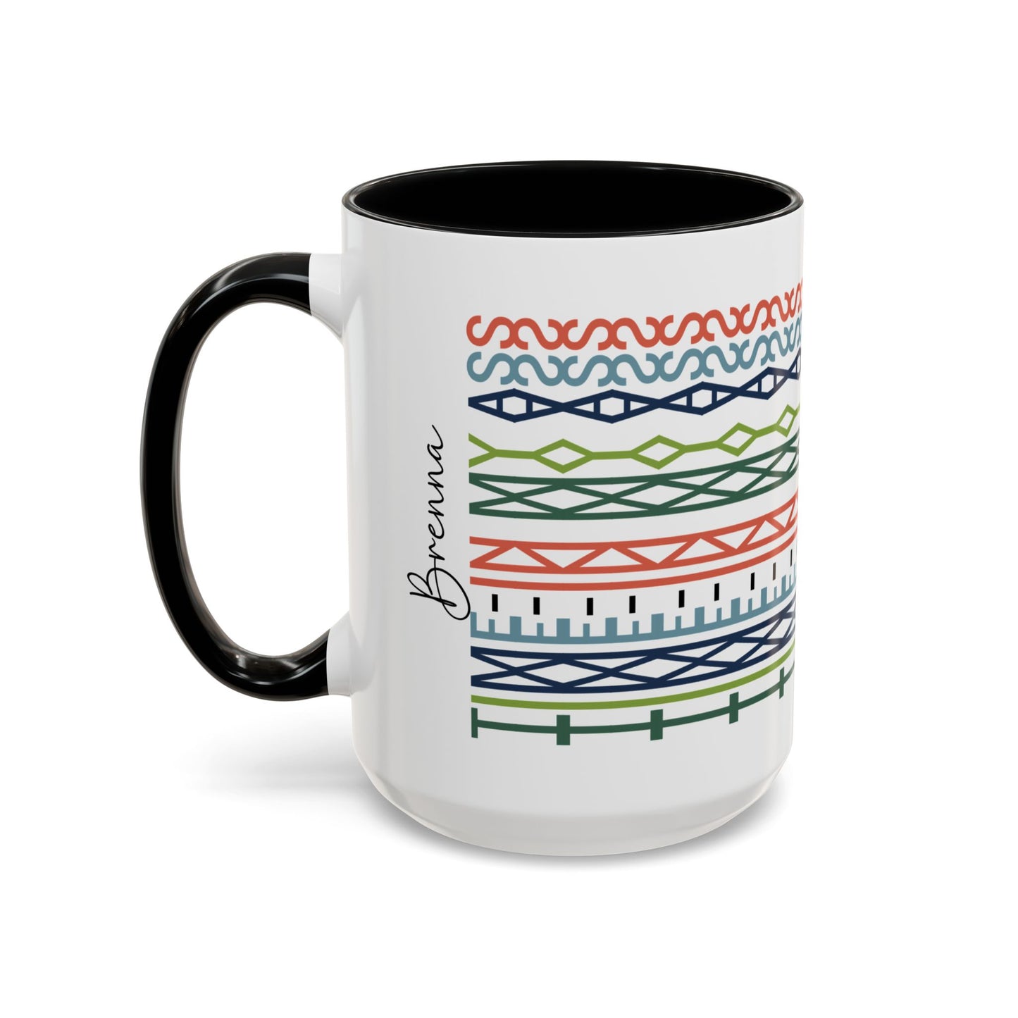 Time In My Ass – Hidden Message Mug (Black Text)