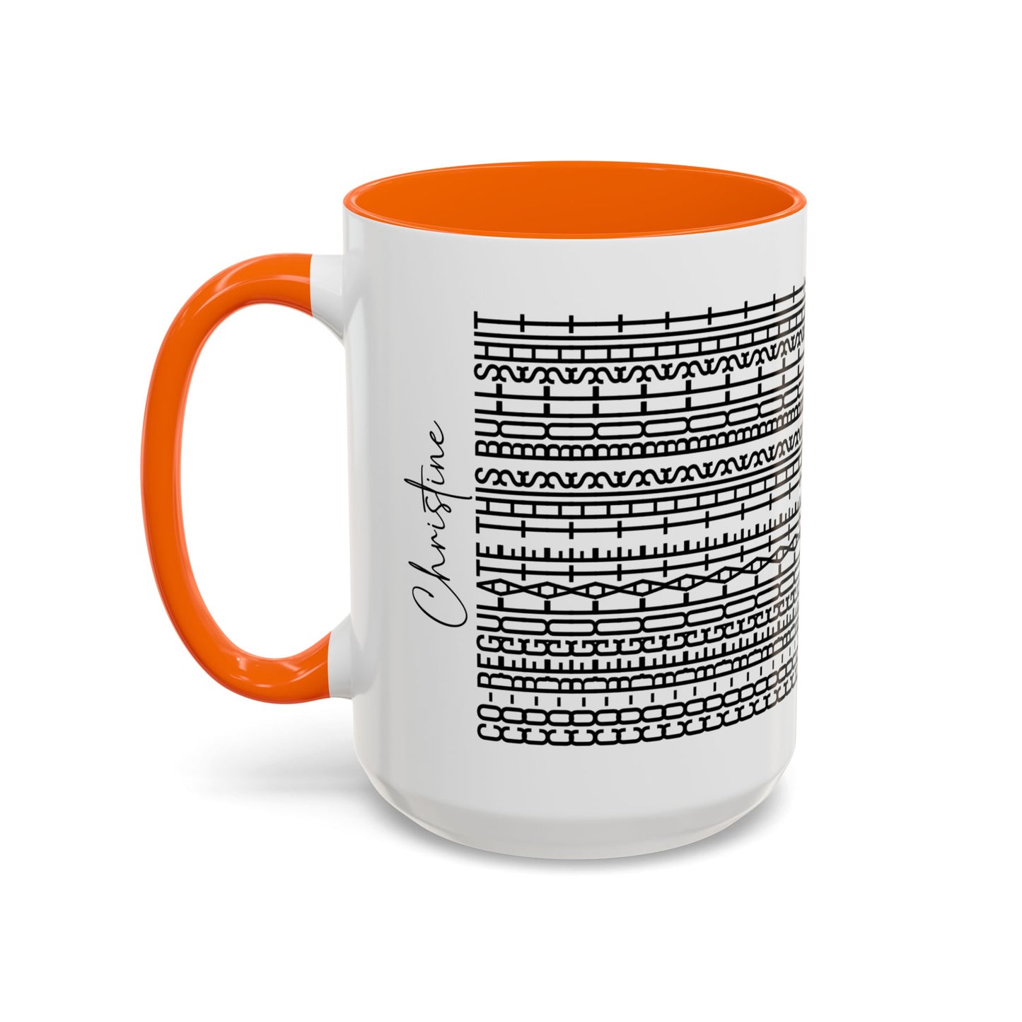 Co-Regulate This Bullsh*t – Hidden Message Mug (Black Text)