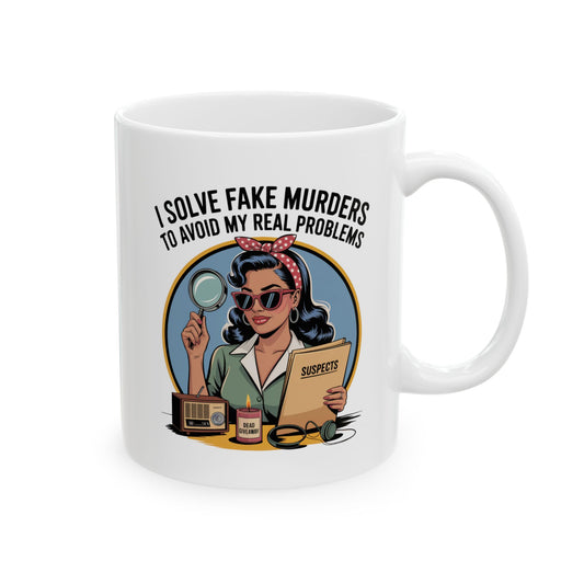 The Distraction Detective Ceramic Mug