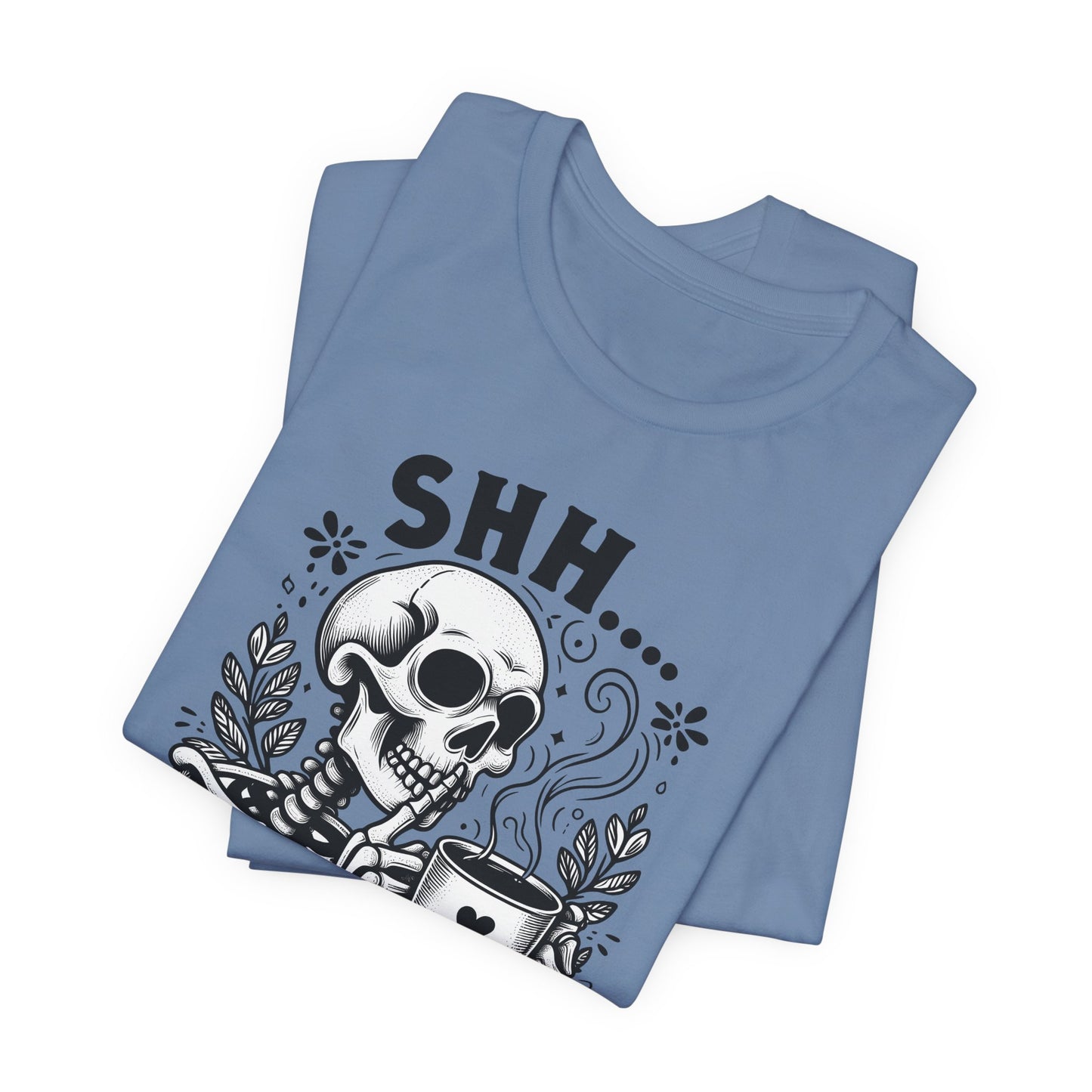 Coffee First Skeleton T-Shirt