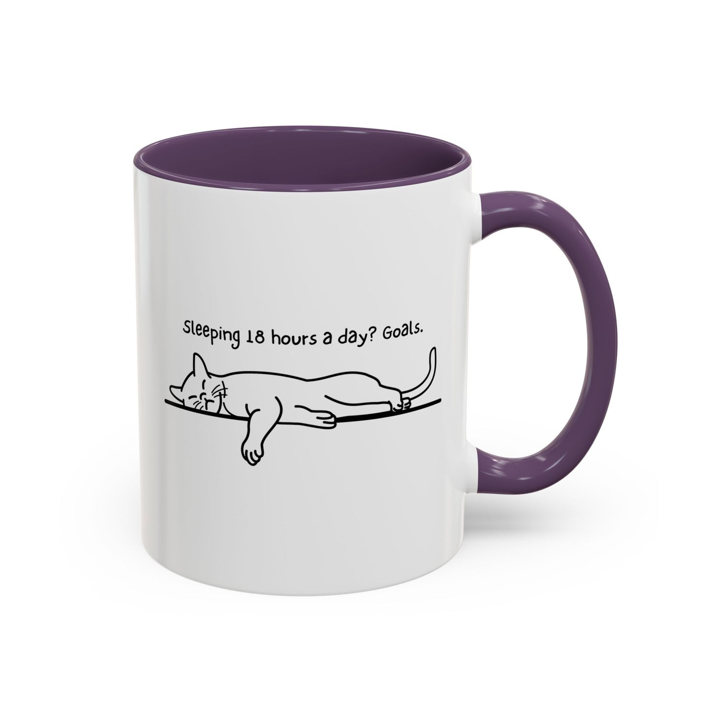 Dream Big, Nap Bigger Accent Mug
