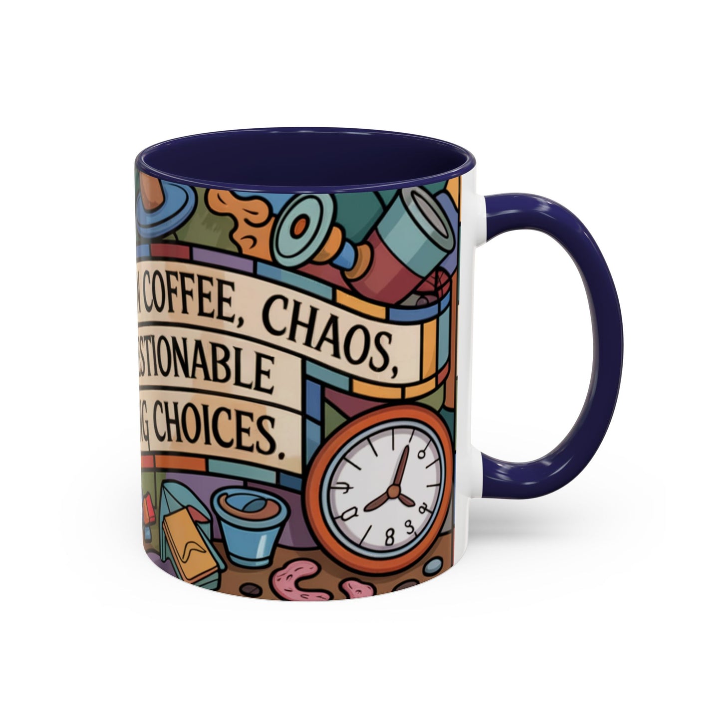 Personalized Mom Chaos Coffee Mug