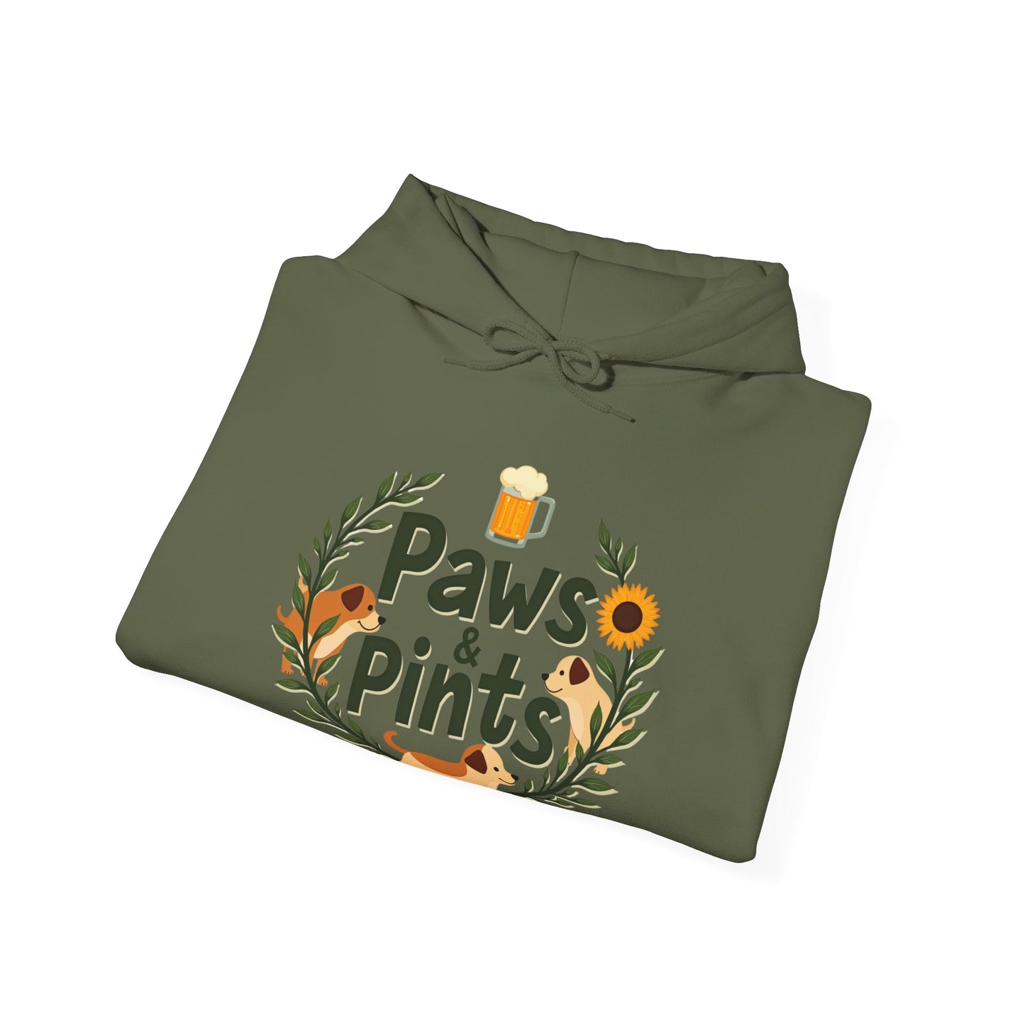 Paws and Pints Hooded Sweatshirt