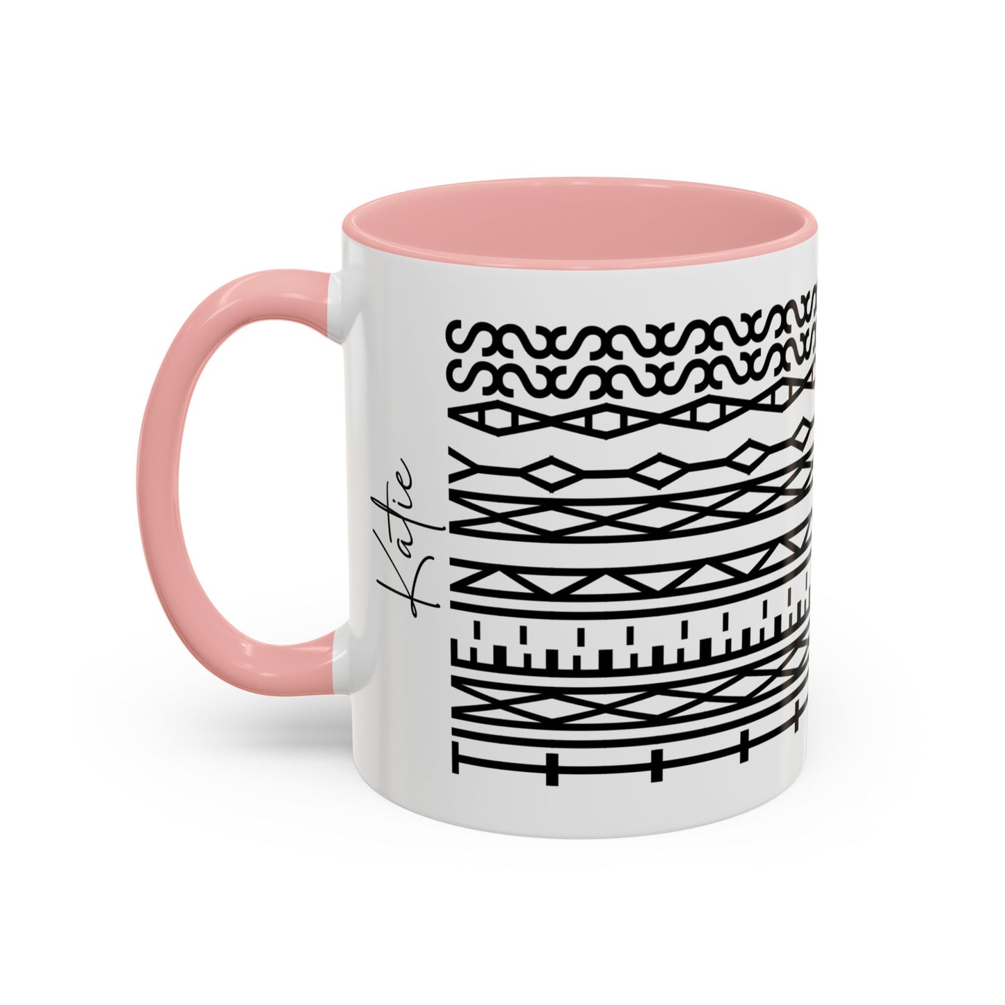 Time In My Ass – Hidden Message Mug (Black Text)