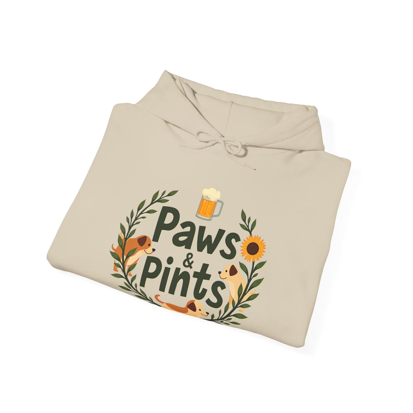 Paws and Pints Hooded Sweatshirt