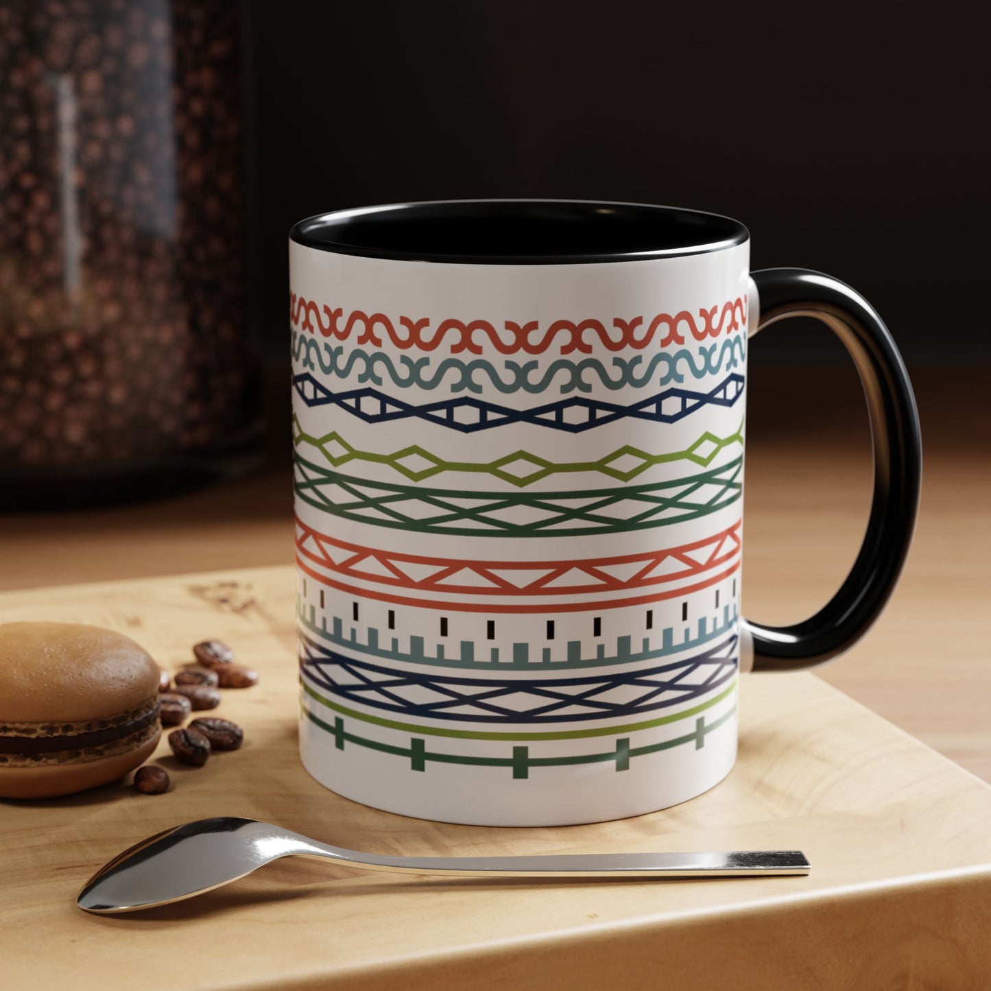 Time In My Ass – Hidden Message Mug (Black Text)