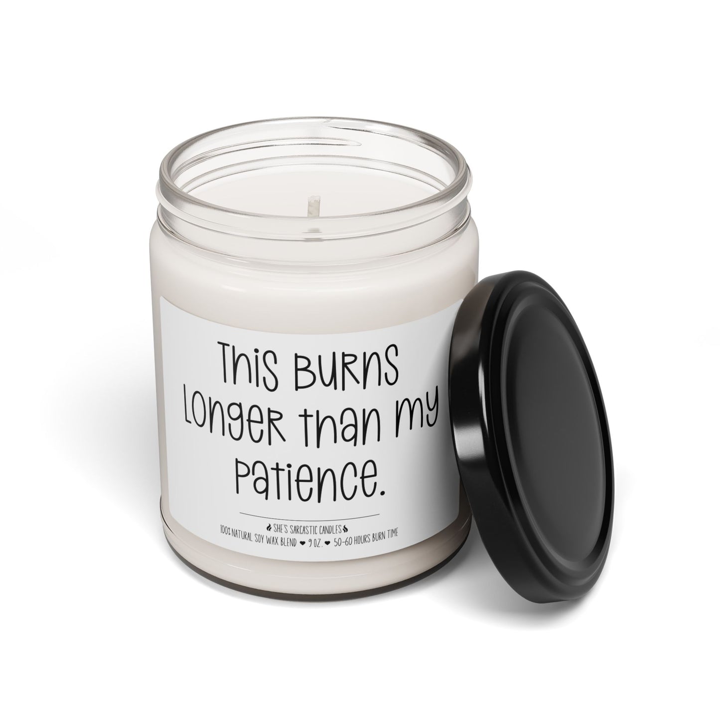 Short on Patience Soy Candle