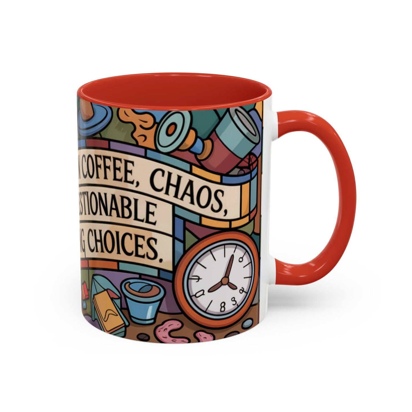 Personalized Mom Chaos Coffee Mug