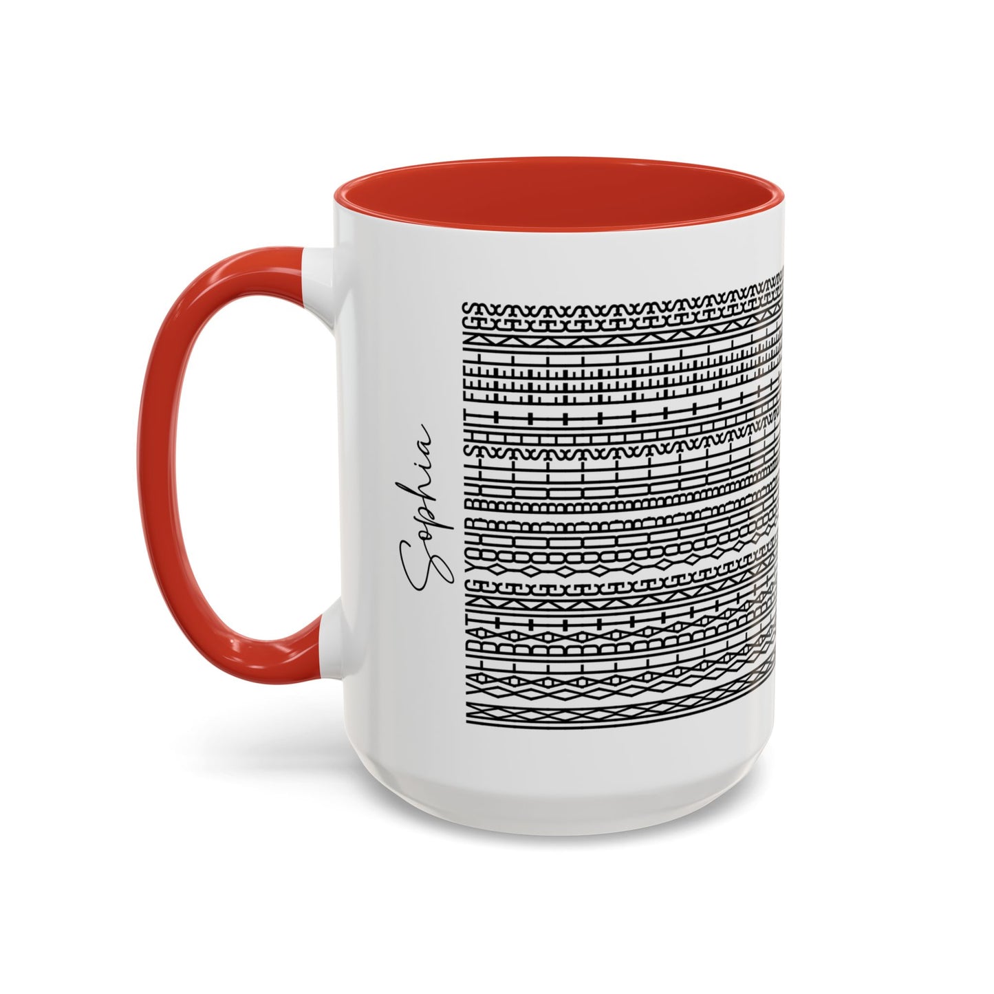 I’m Validating Your Bullsh*t Feelings – Hidden Message Mug (Black Text)