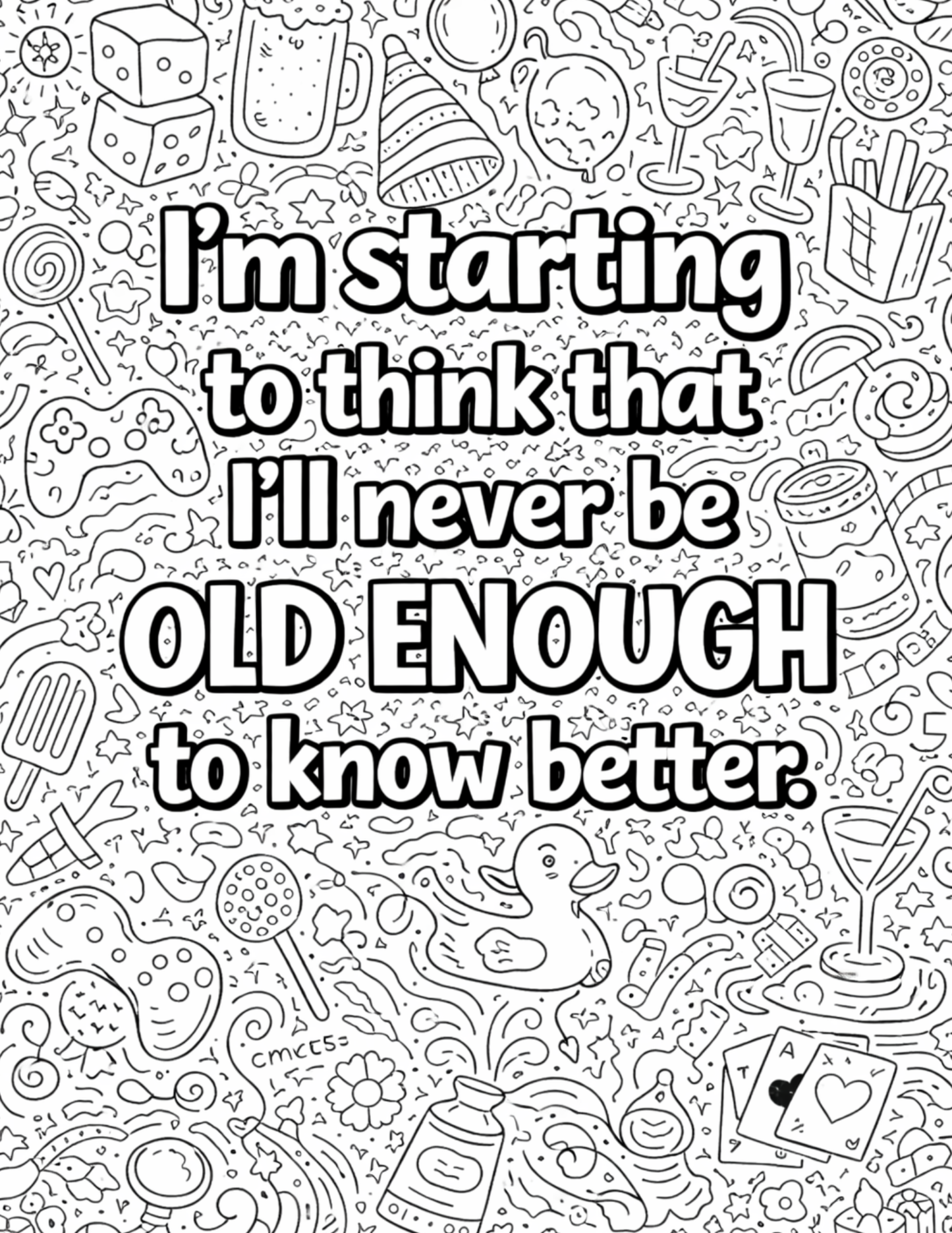 Sarcastic Adult Quotes Coloring Pages - Volume 3
