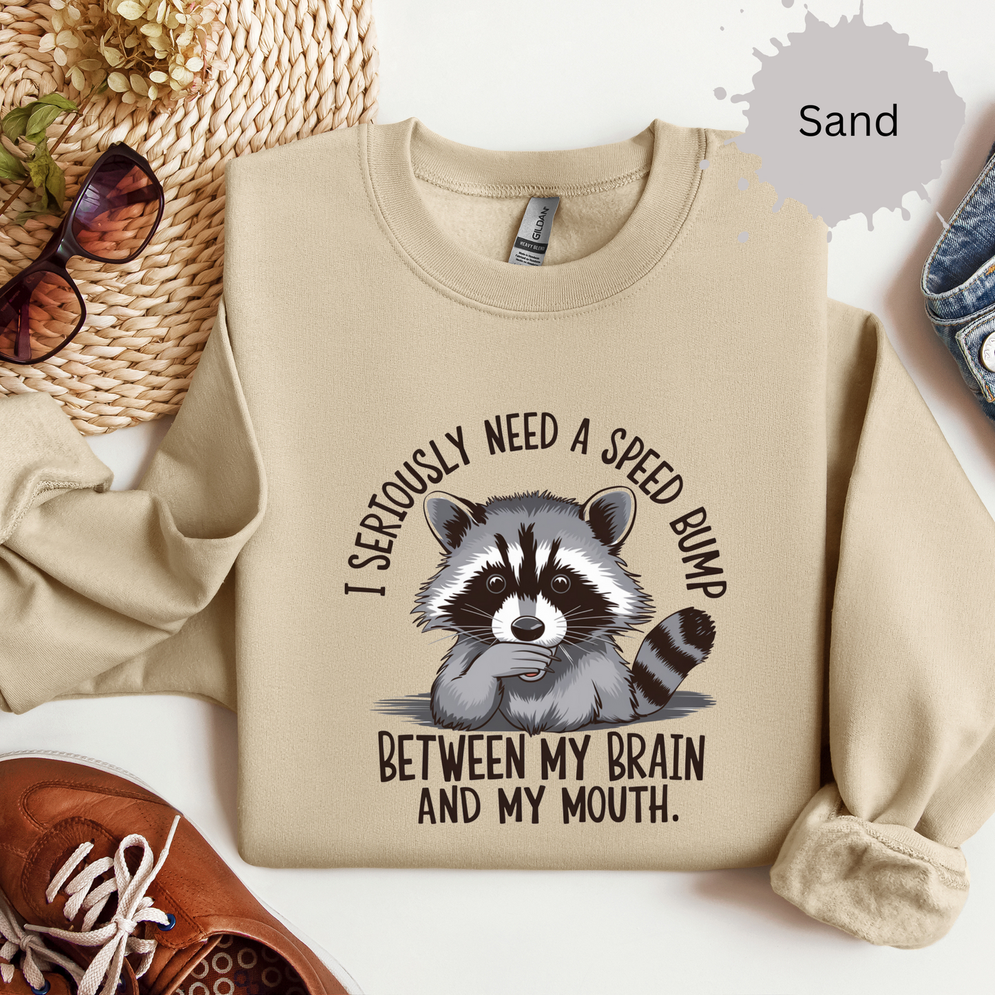 I Seriously Need A Speed Bump Crewneck