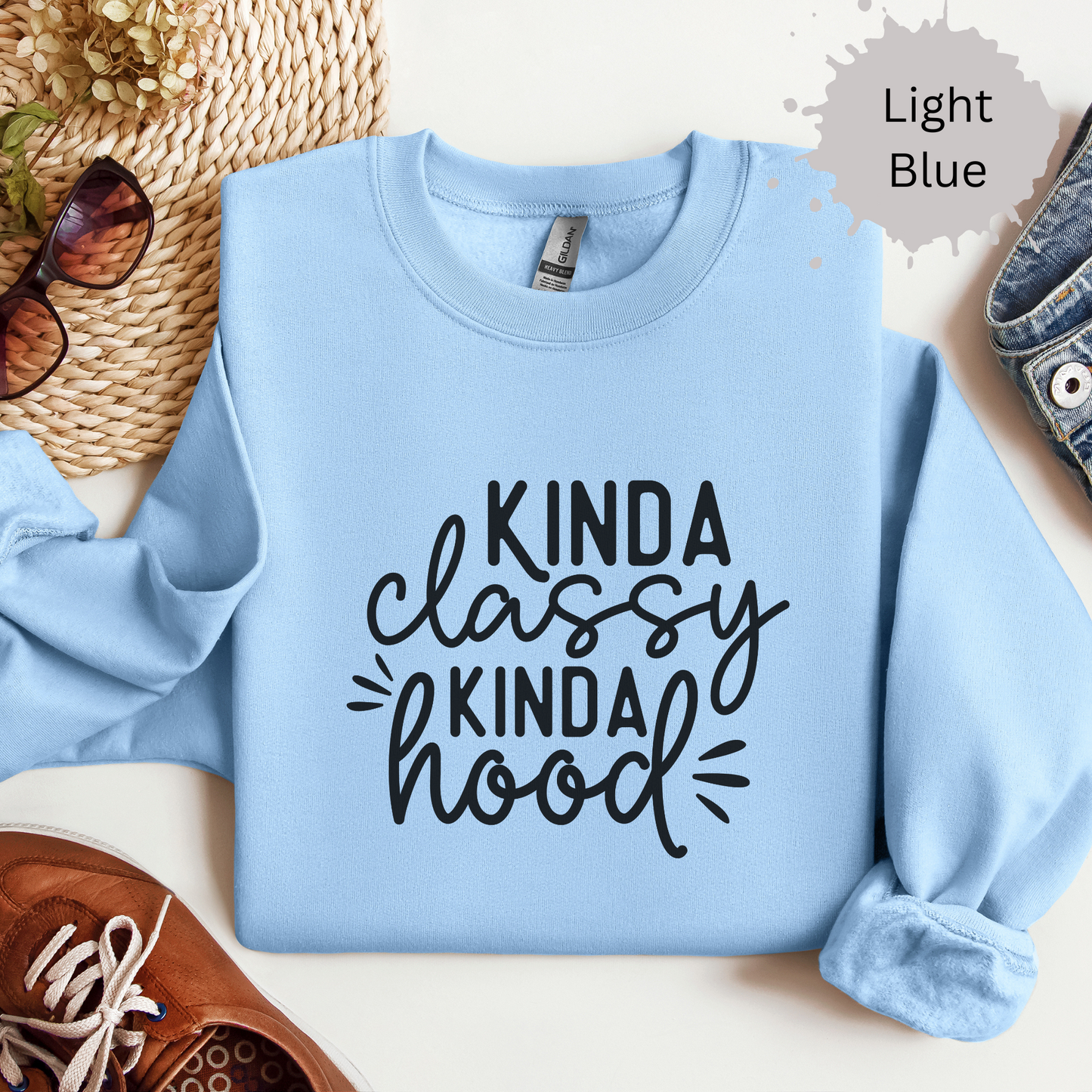 A Little Class A Little Sass Crewneck Sweatshirt