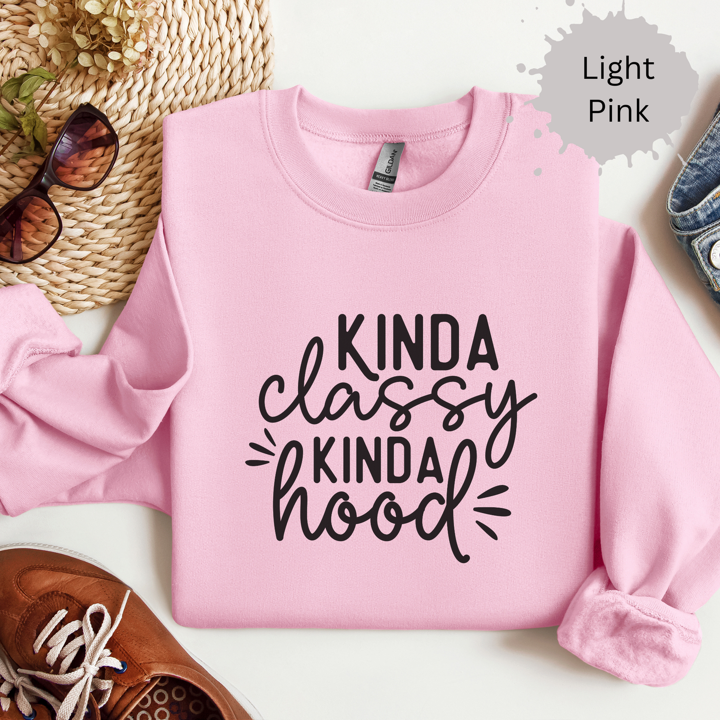 A Little Class A Little Sass Crewneck Sweatshirt