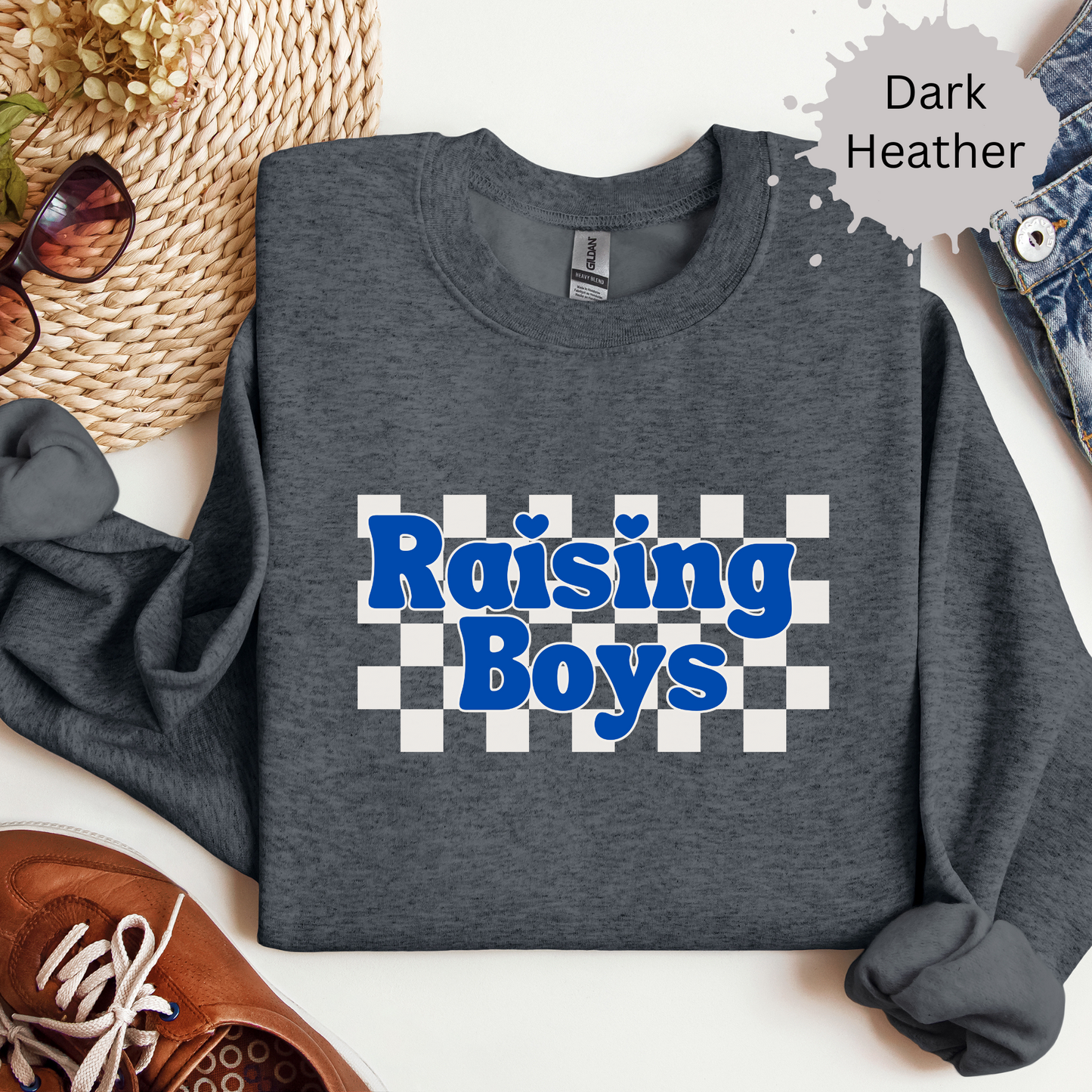 Raising Boys Crewneck Sweatshirt