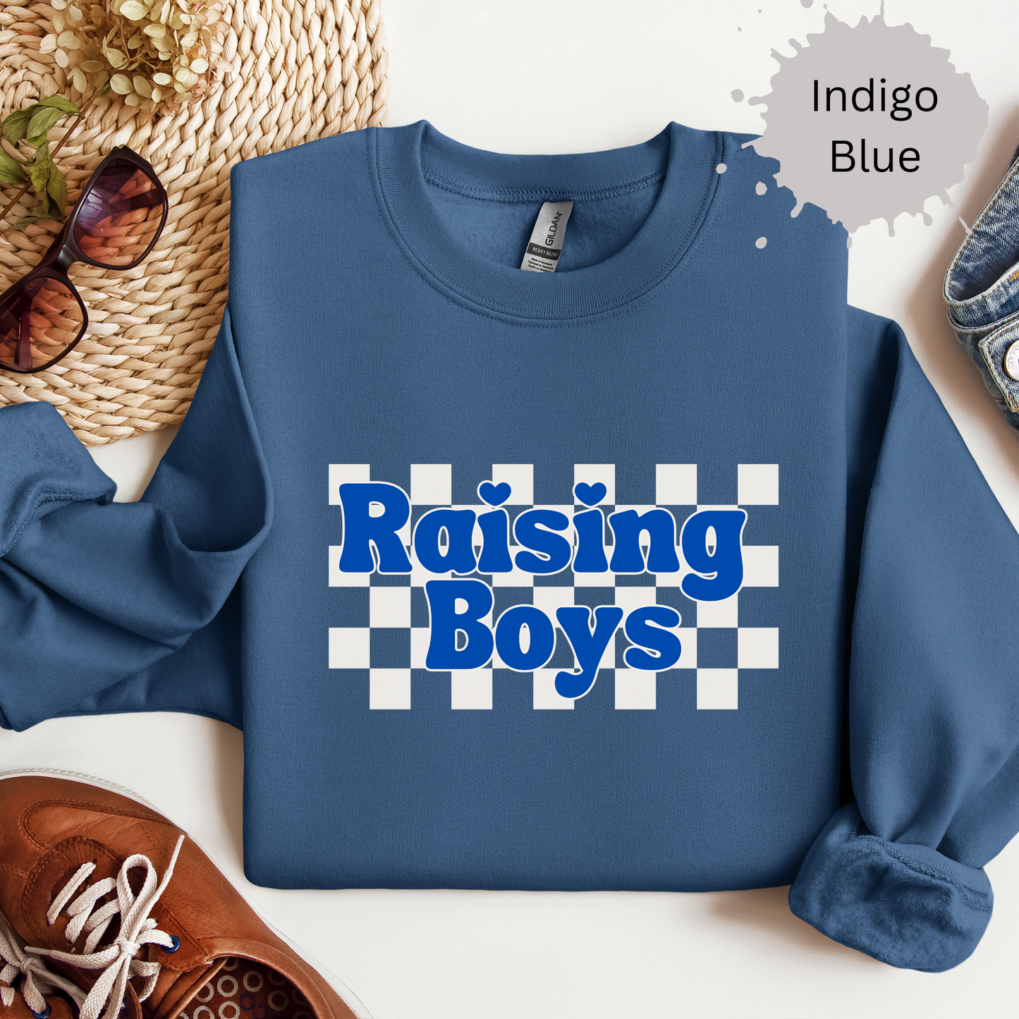 Raising Boys Crewneck Sweatshirt