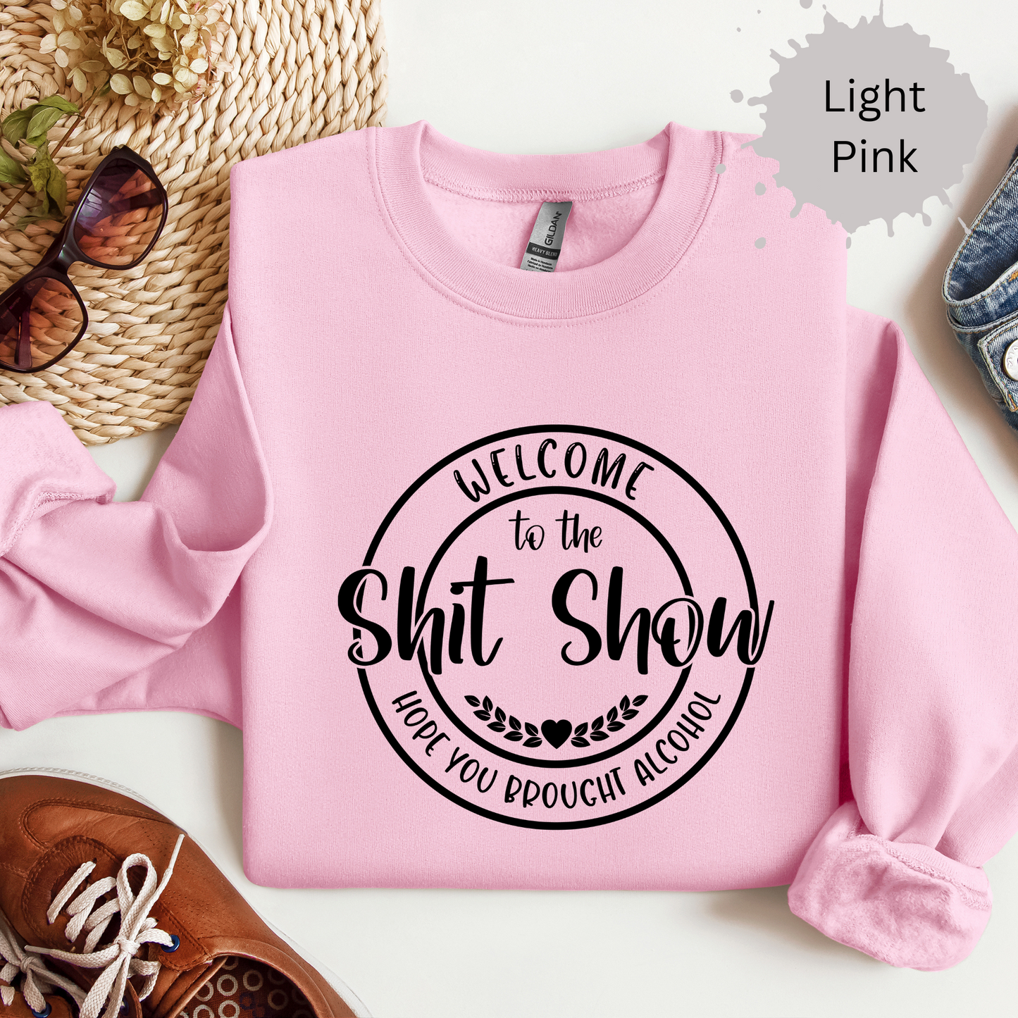 Shit Show Leader Crewneck Sweatshirt