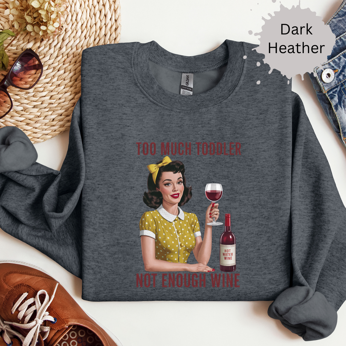 Parenting Survival Uniform Crewneck Sweatshirt