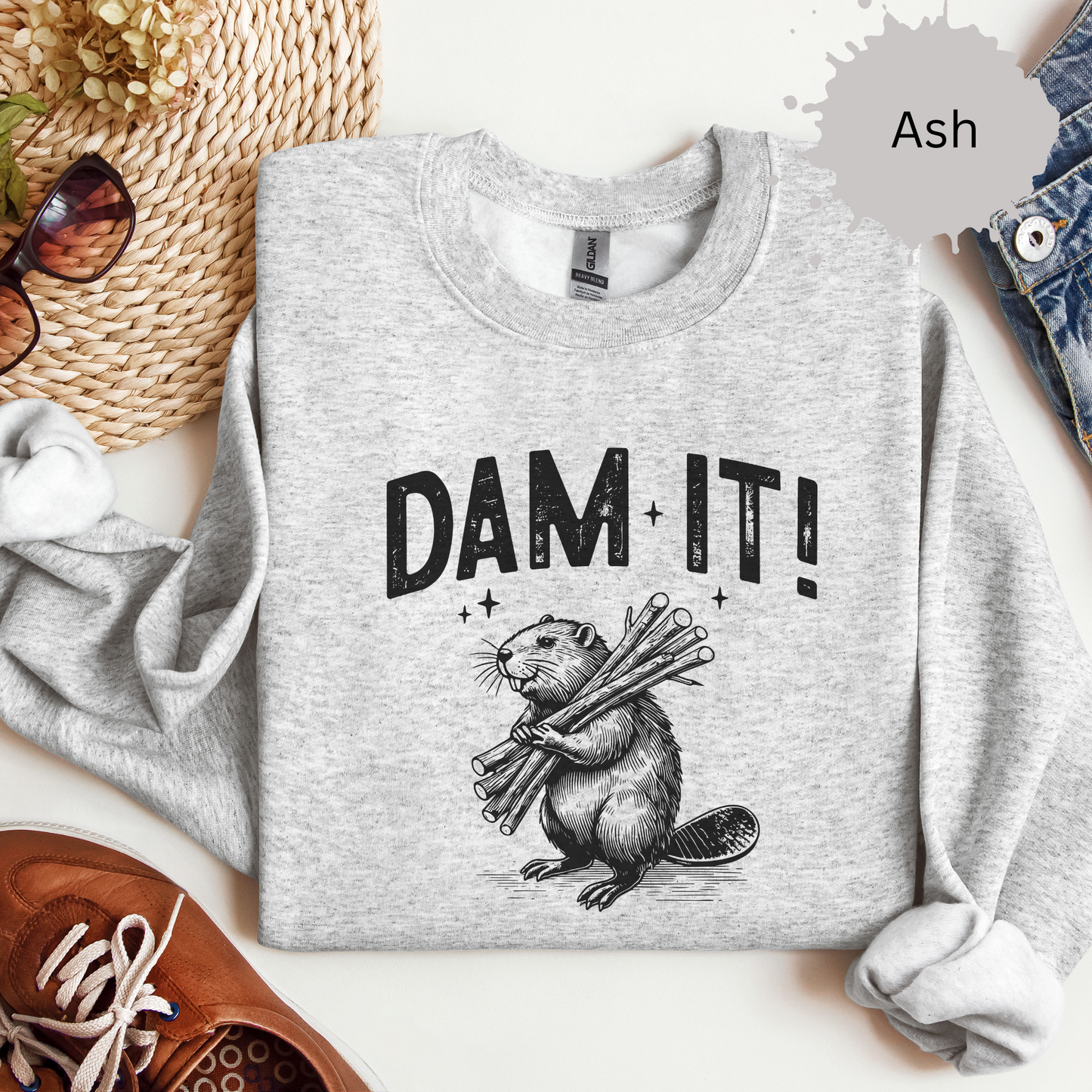 Dam It Crewneck Sweatshirt