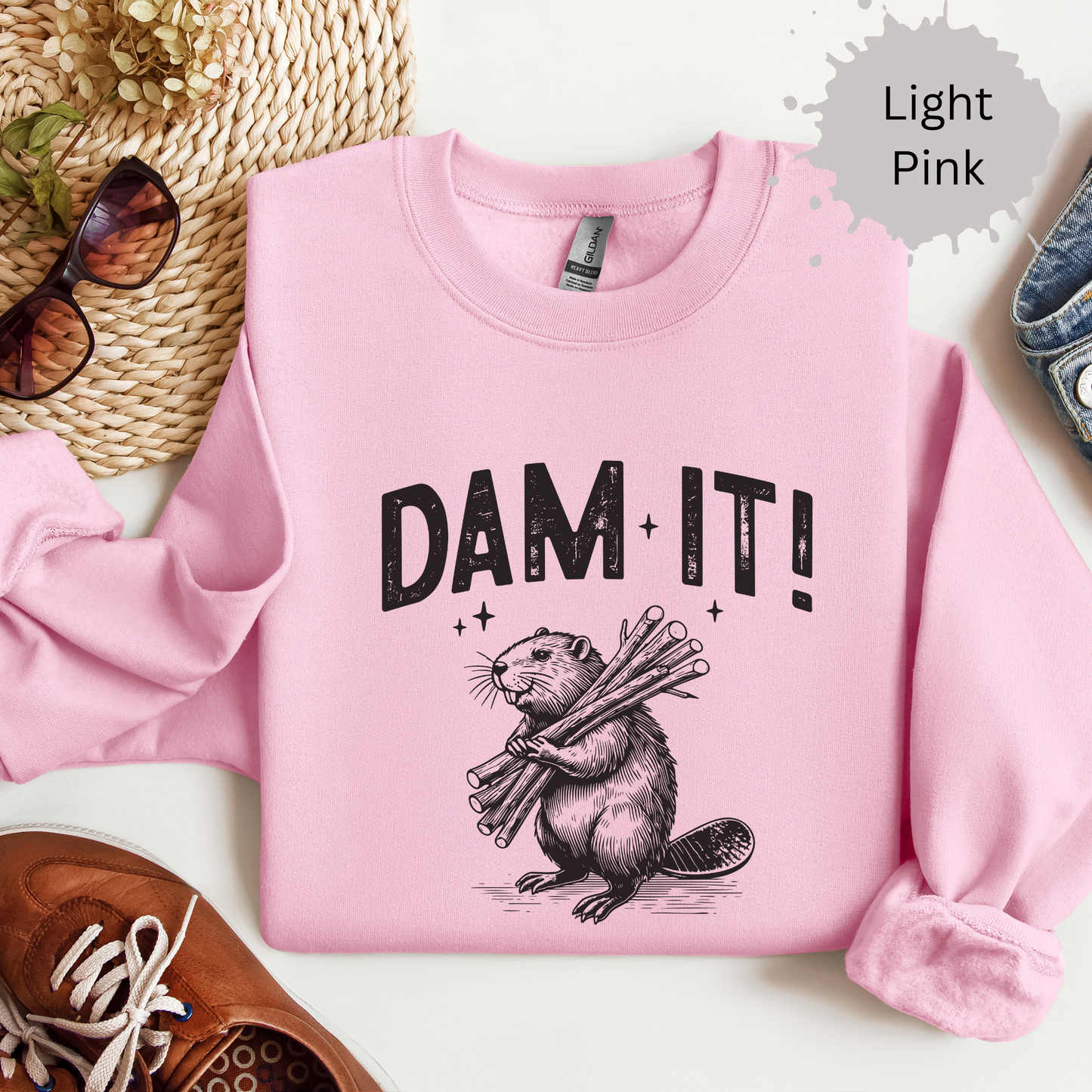 Dam It Crewneck Sweatshirt