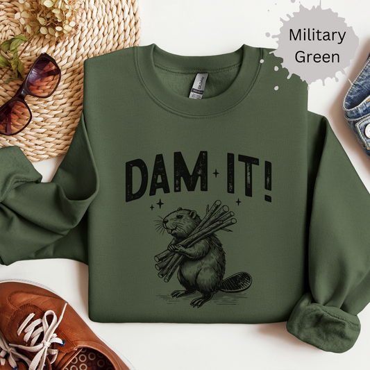 Dam It Crewneck Sweatshirt