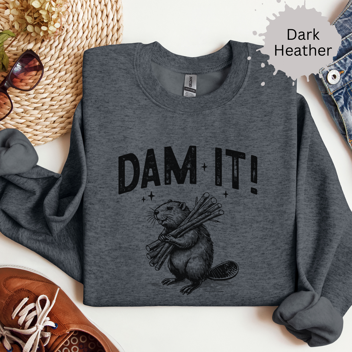 Dam It Crewneck Sweatshirt