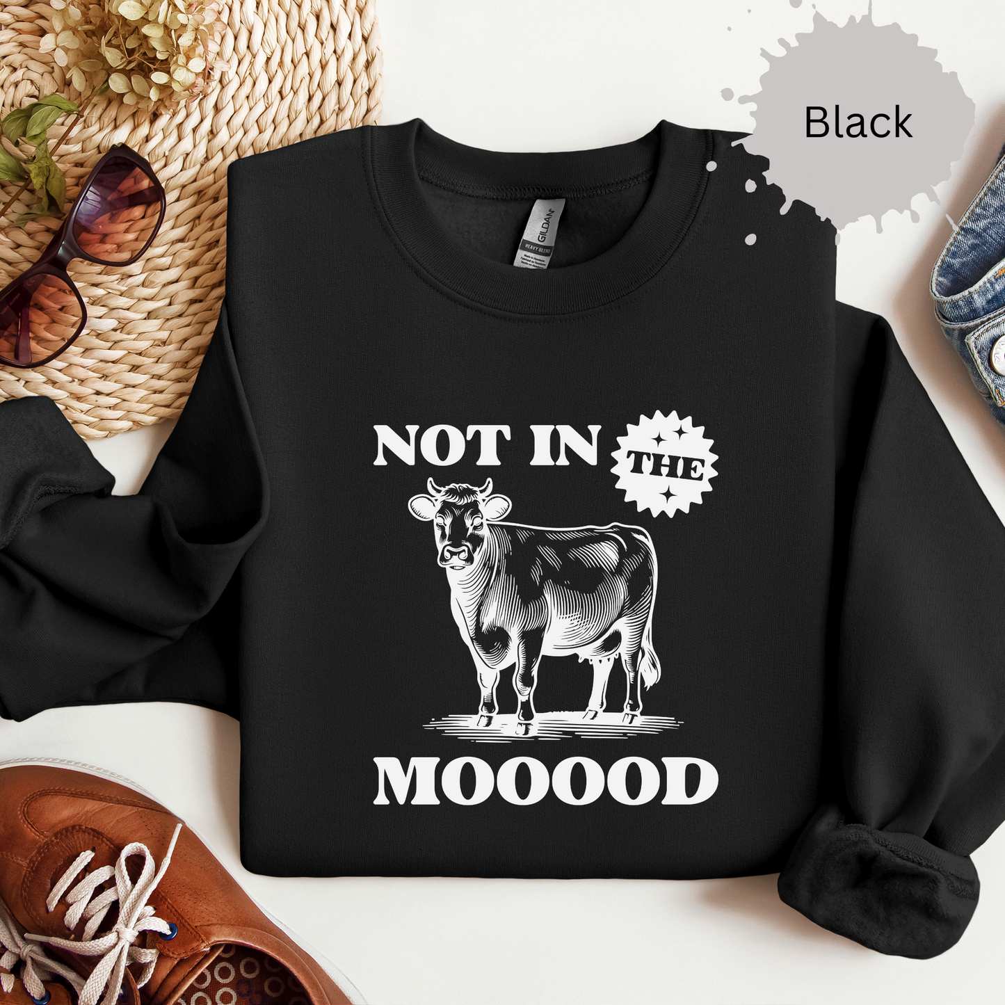 Not in the Mood Crewneck Sweatshirt