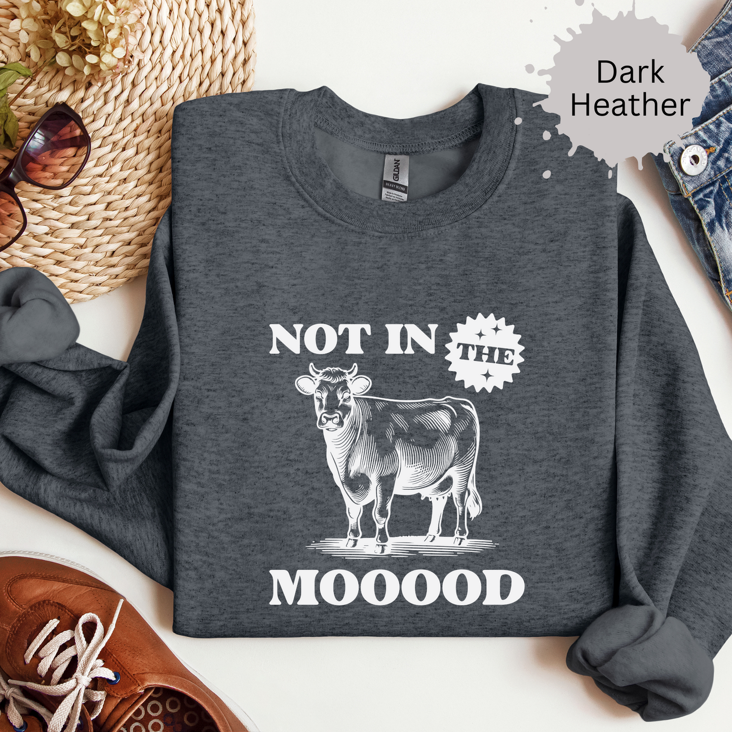 Not in the Mood Crewneck Sweatshirt